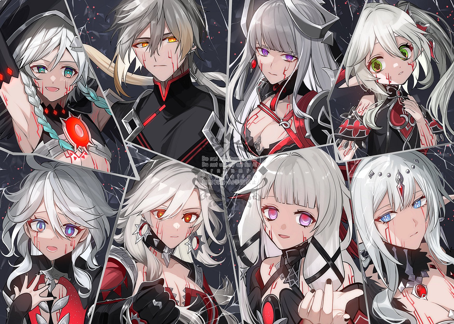 Anastasya Feodorovna Snezhnaya (Genshin Impact) Rule 34 Image