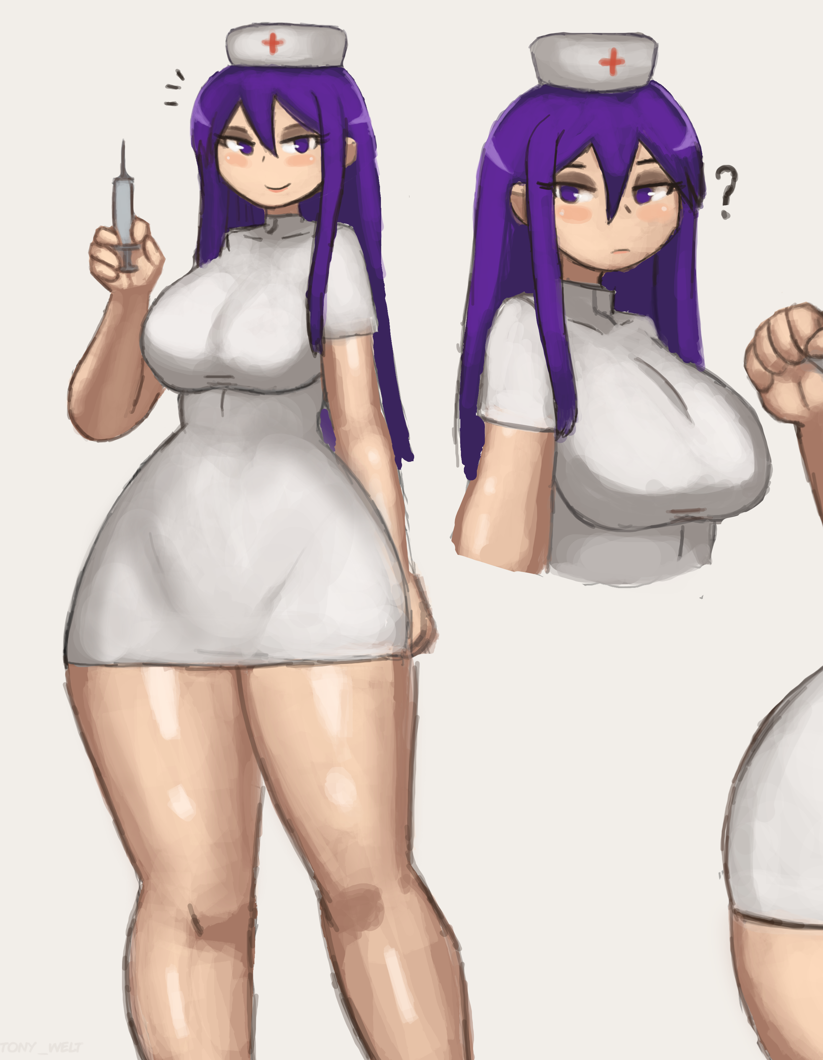 Yuri (Doki Doki Literature Club) Rule 34 Image