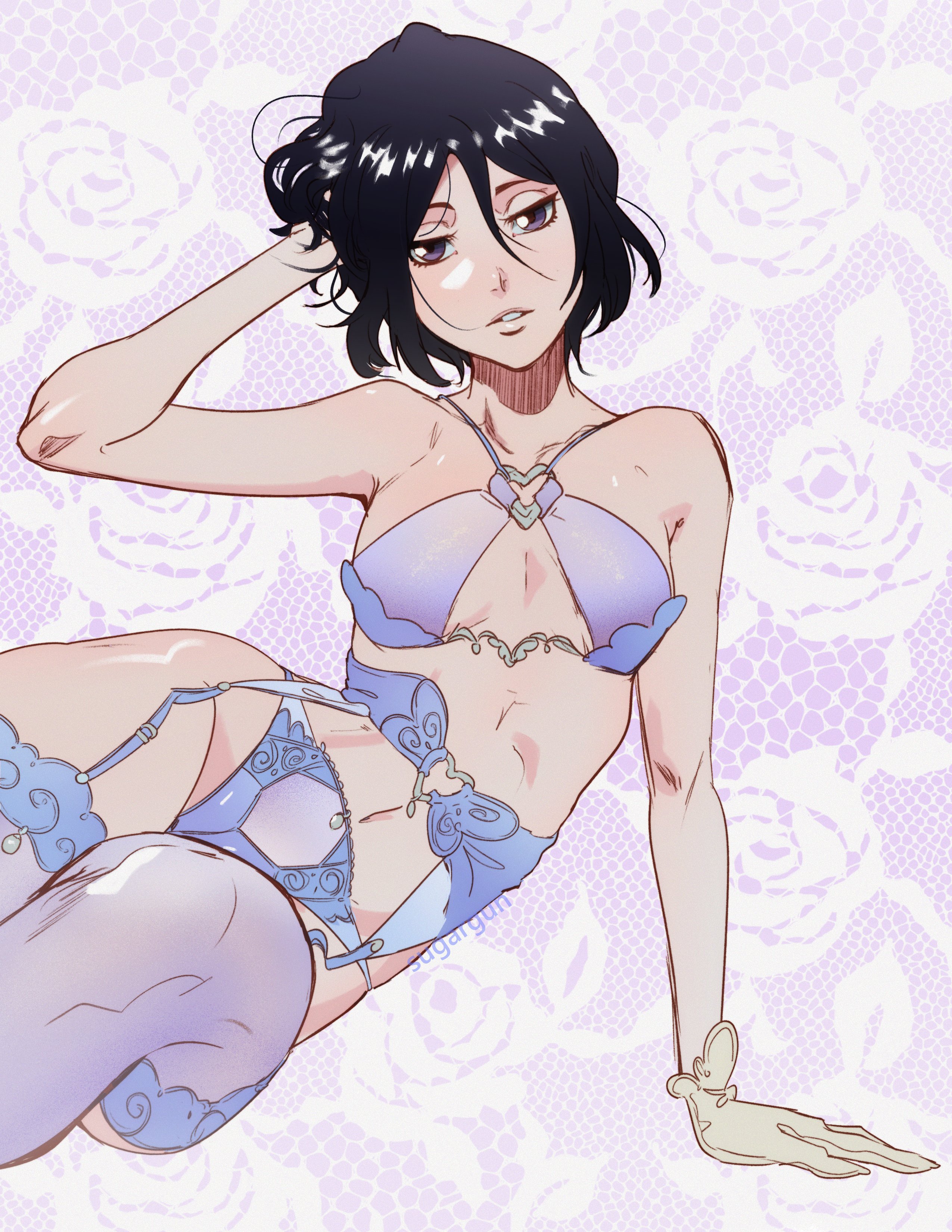 Kuchiki Rukia (Bleach) Rule 34 Image