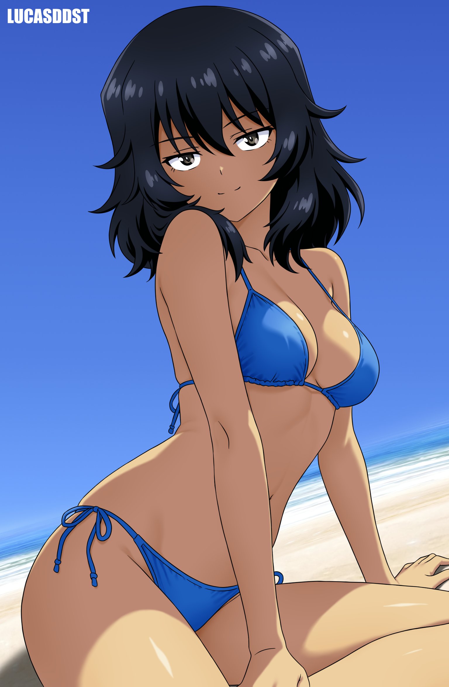 Andou (Girls Und Panzer) Rule 34 Image
