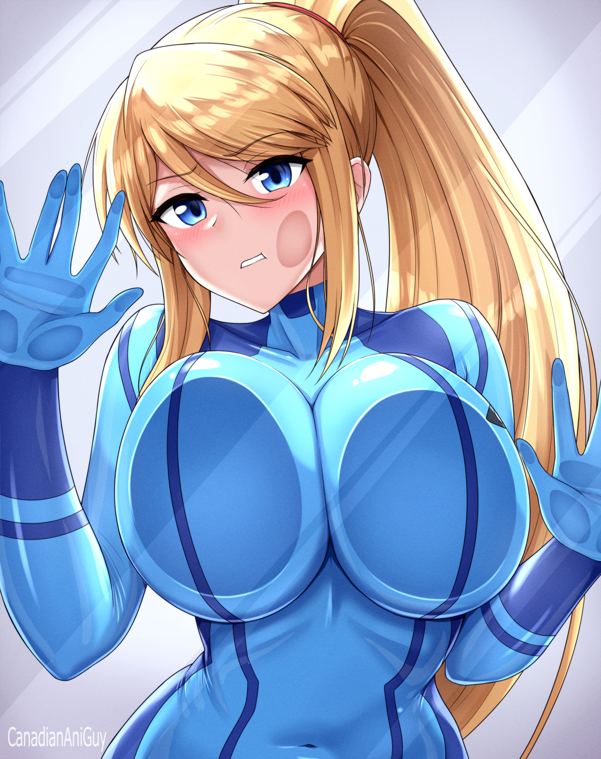 Samus Aran (Metroid) Rule 34 Image