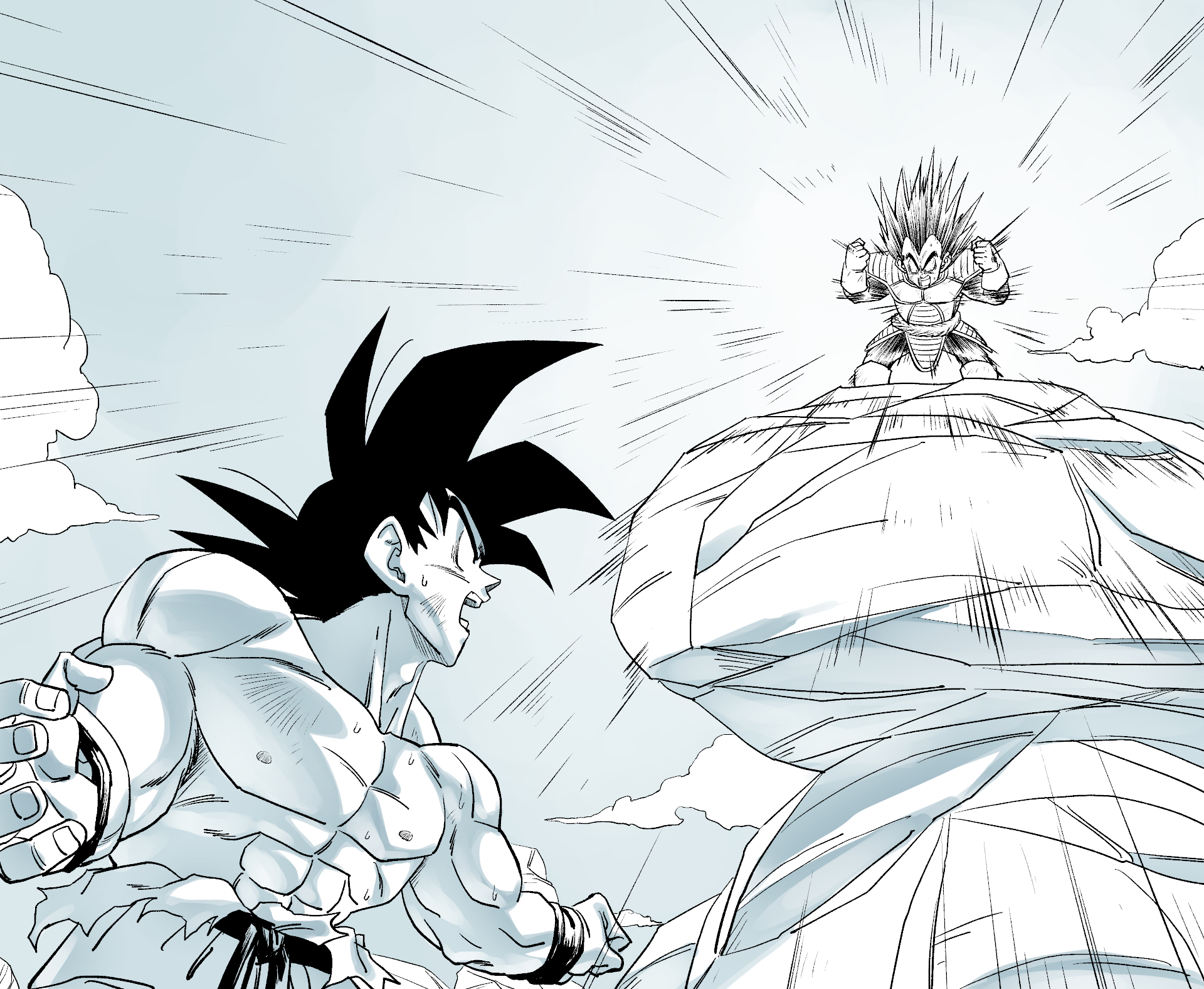 Son Goku (Dragon Ball) Rule 34 Image