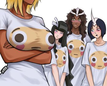 Flushed Face Emoji Shirt (Meme) Rule 34 Image