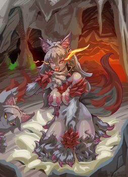 Hellhound (Monster Girl Encyclopedia) Rule 34 Image