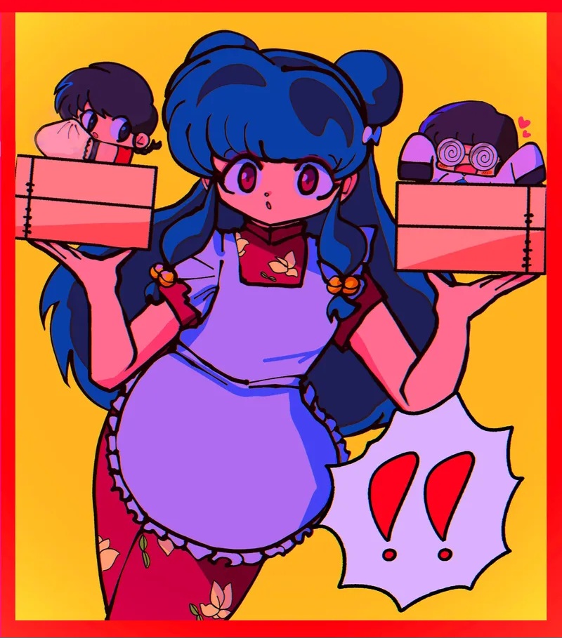 Mousse (Ranma 1/2) Rule 34 Image