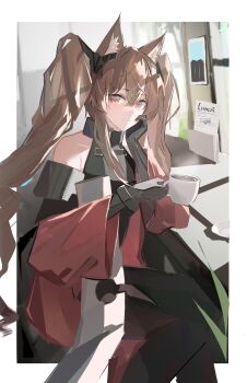 Angelina (Arknights) Rule 34 Image