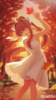 Monika (Doki Doki Literature Club) Rule 34 Image