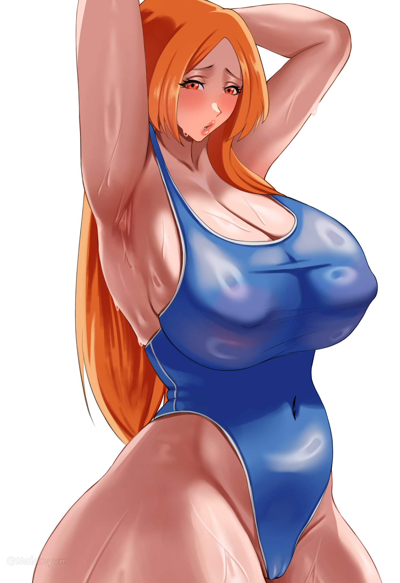 Inoue Orihime (Bleach) Rule 34 Image
