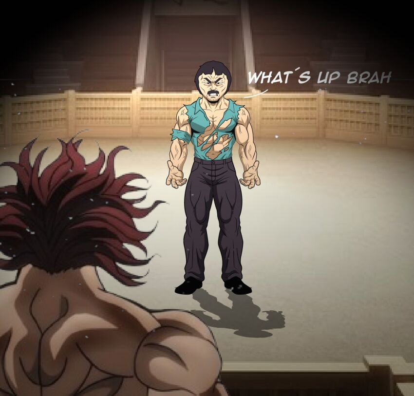 Randy Marsh (Grappler Baki) Rule 34 Image