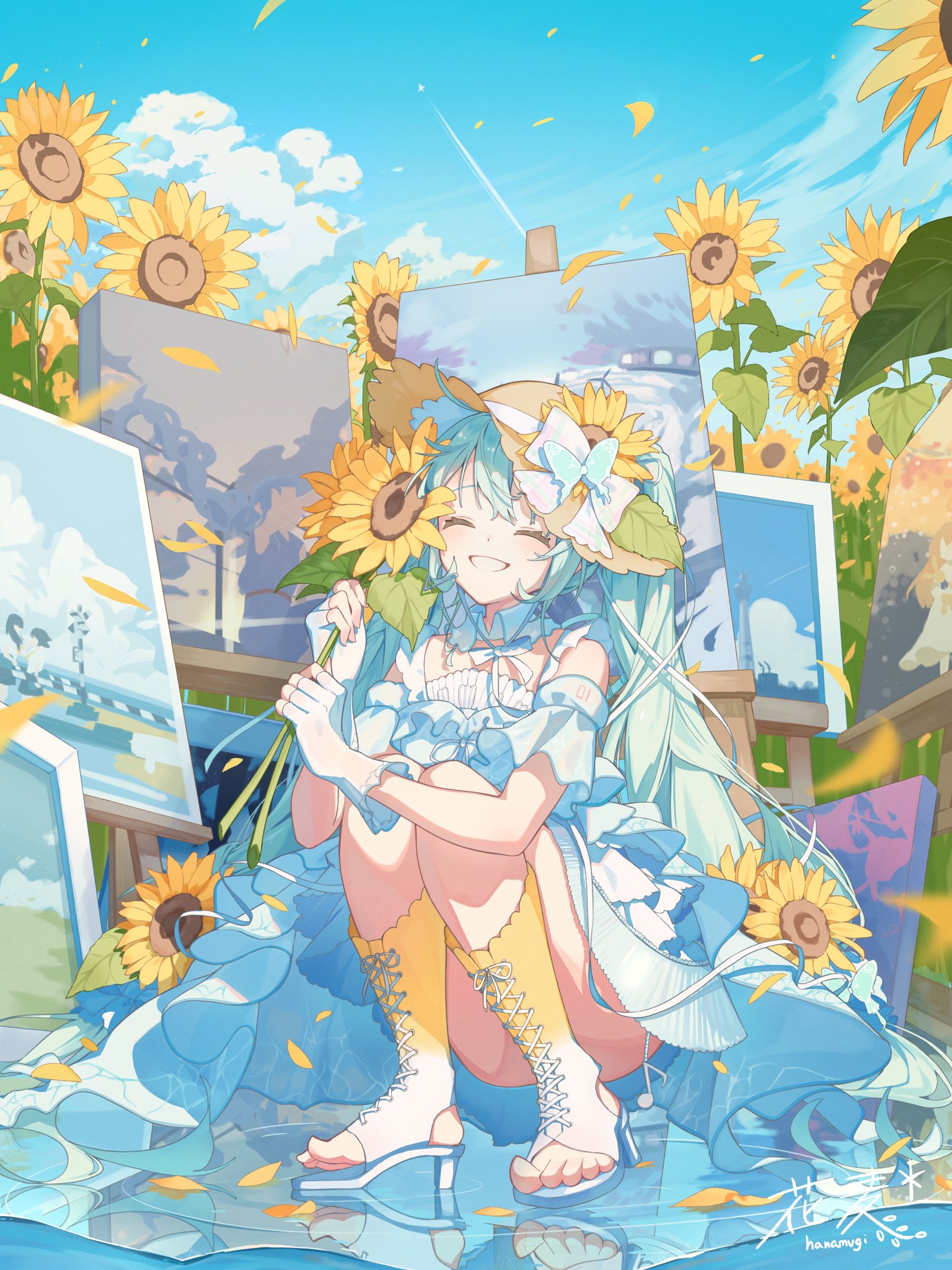 Hatsune Miku (Magical Mirai (Vocaloid)) Rule 34 Image