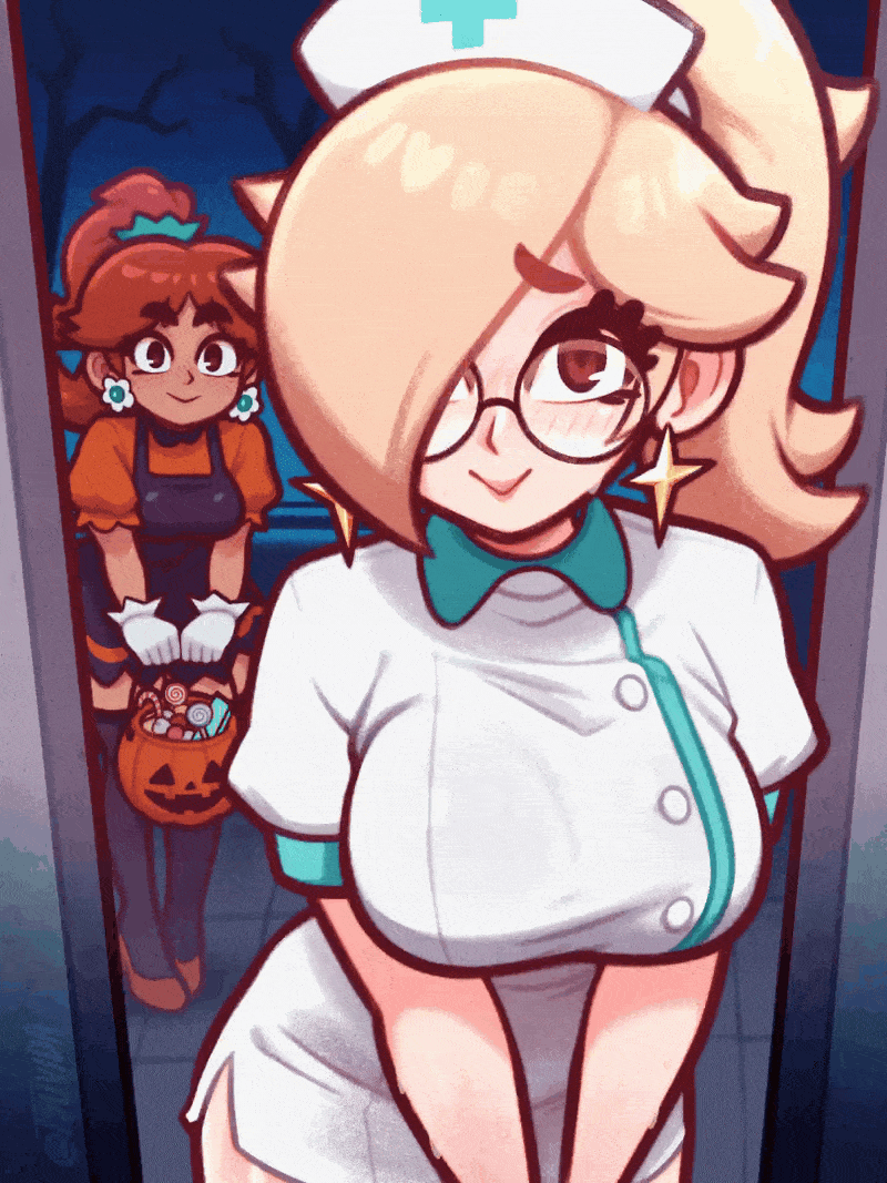 Princess Daisy (Halloween) Rule 34 Image
