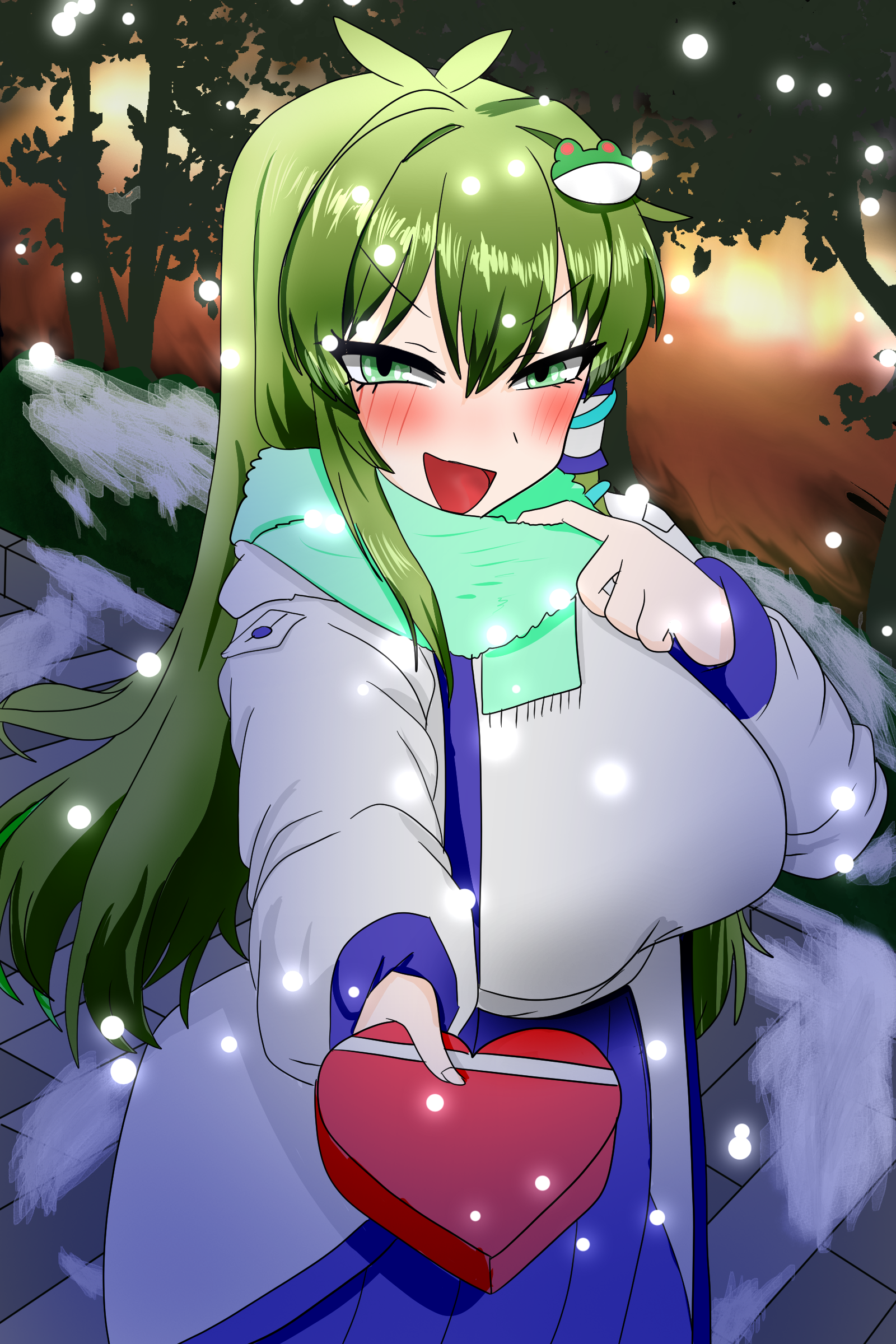 Kochiya Sanae (Touhou) Rule 34 Image