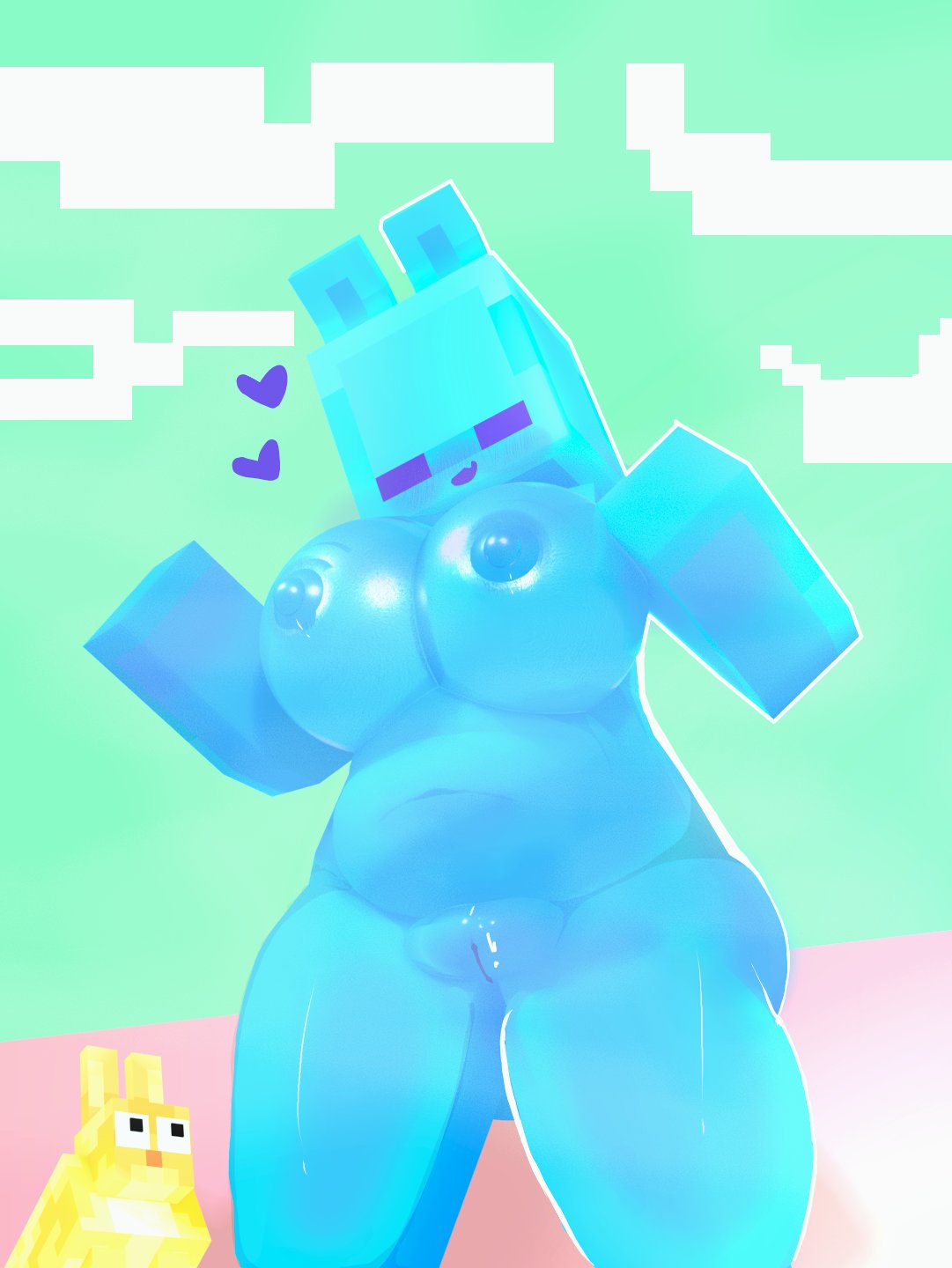 Blub (Minecraft) Rule 34 Image