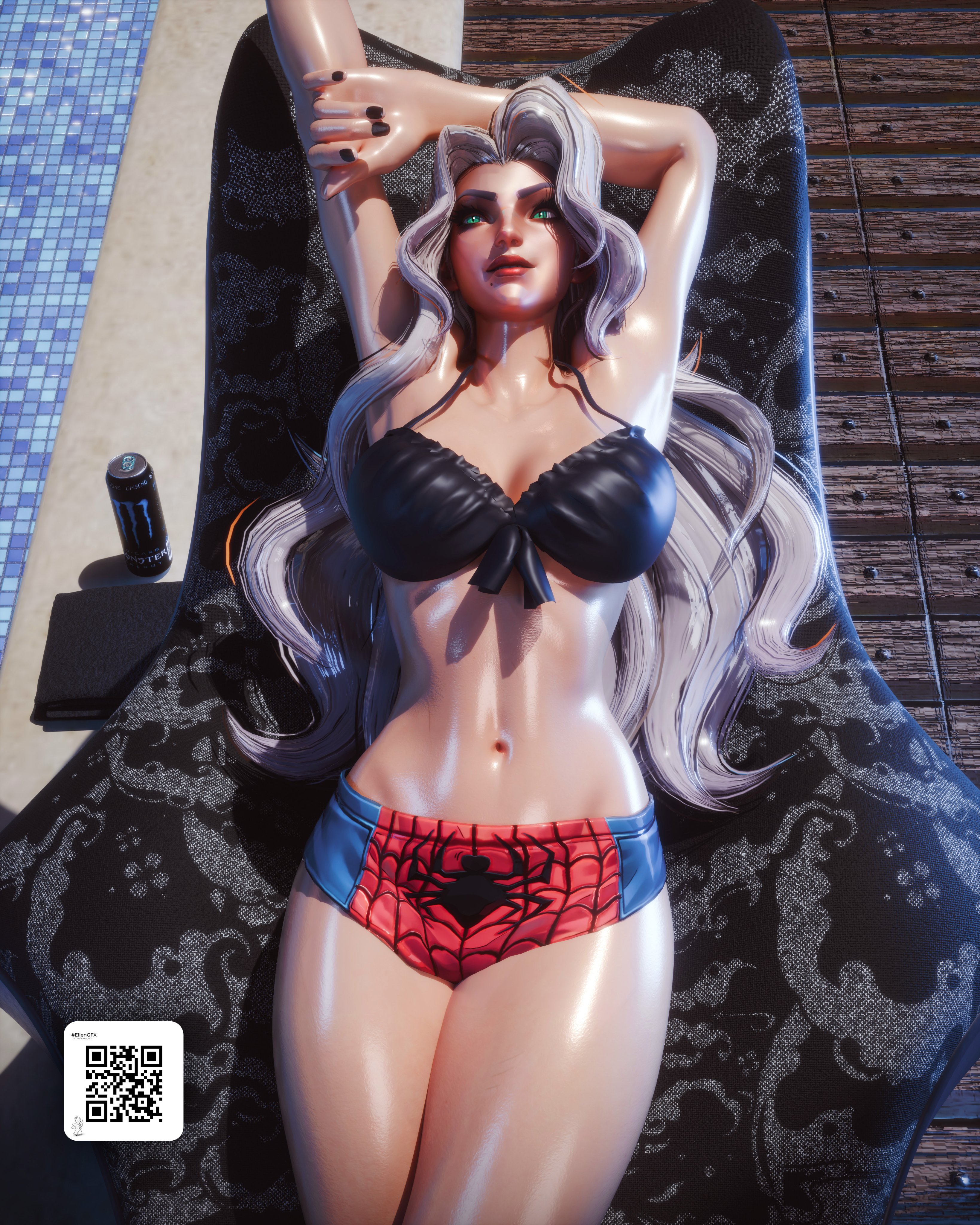 Black Cat (Marvel) Rule 34 Image