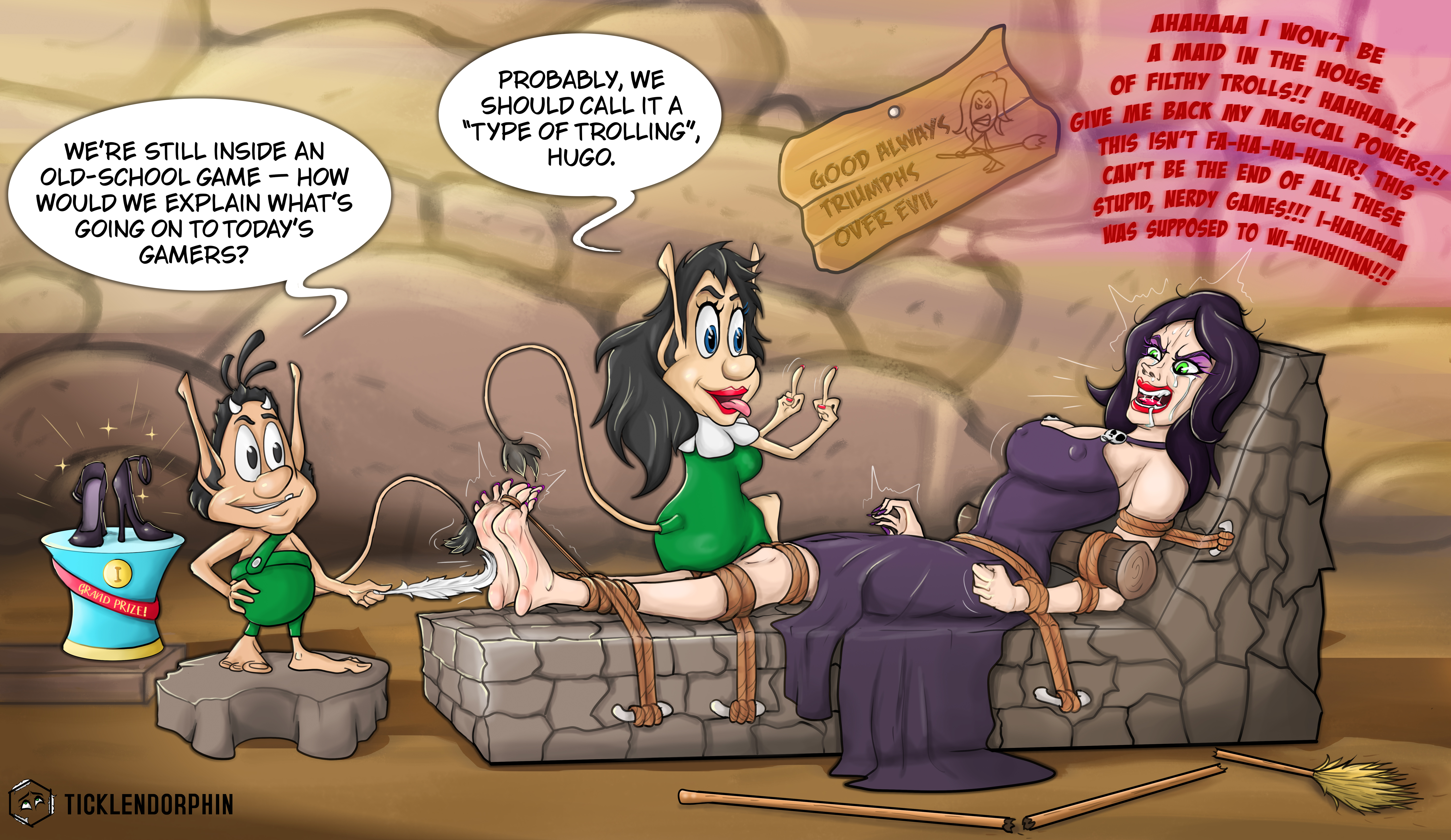 Scylla (Hugo) Rule 34 Image