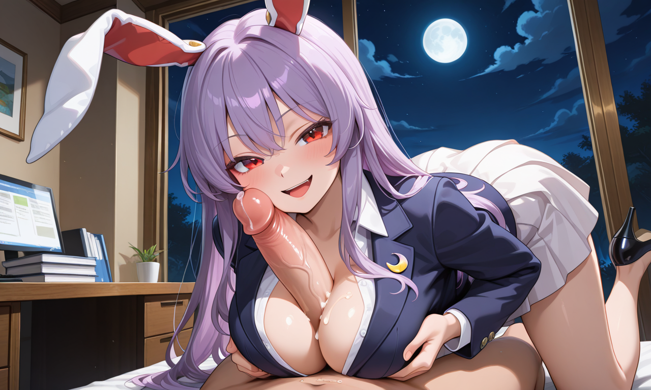Reisen Udongein Inaba (Touhou) Rule 34 Image