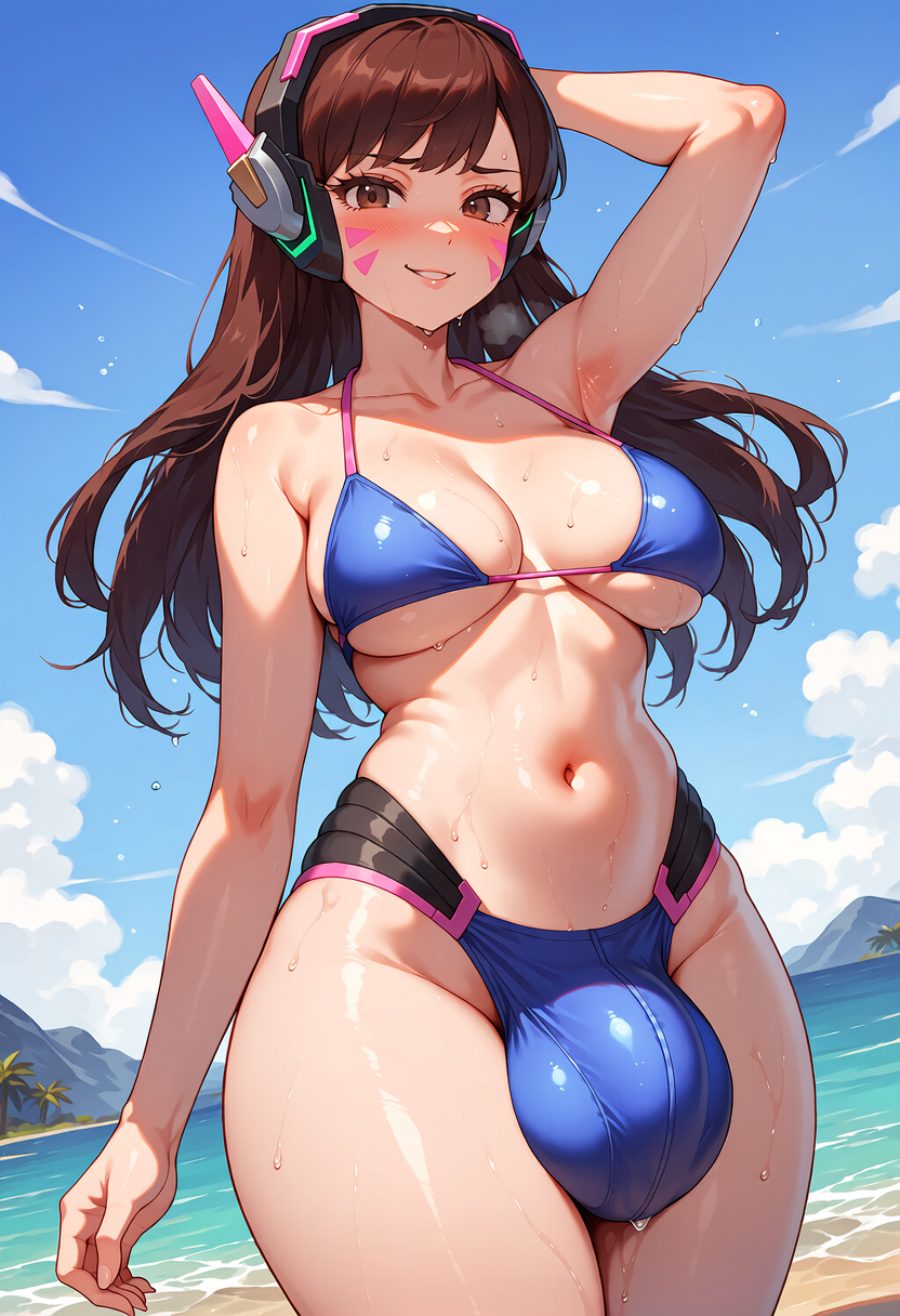 D.Va (Overwatch) Rule 34 Image