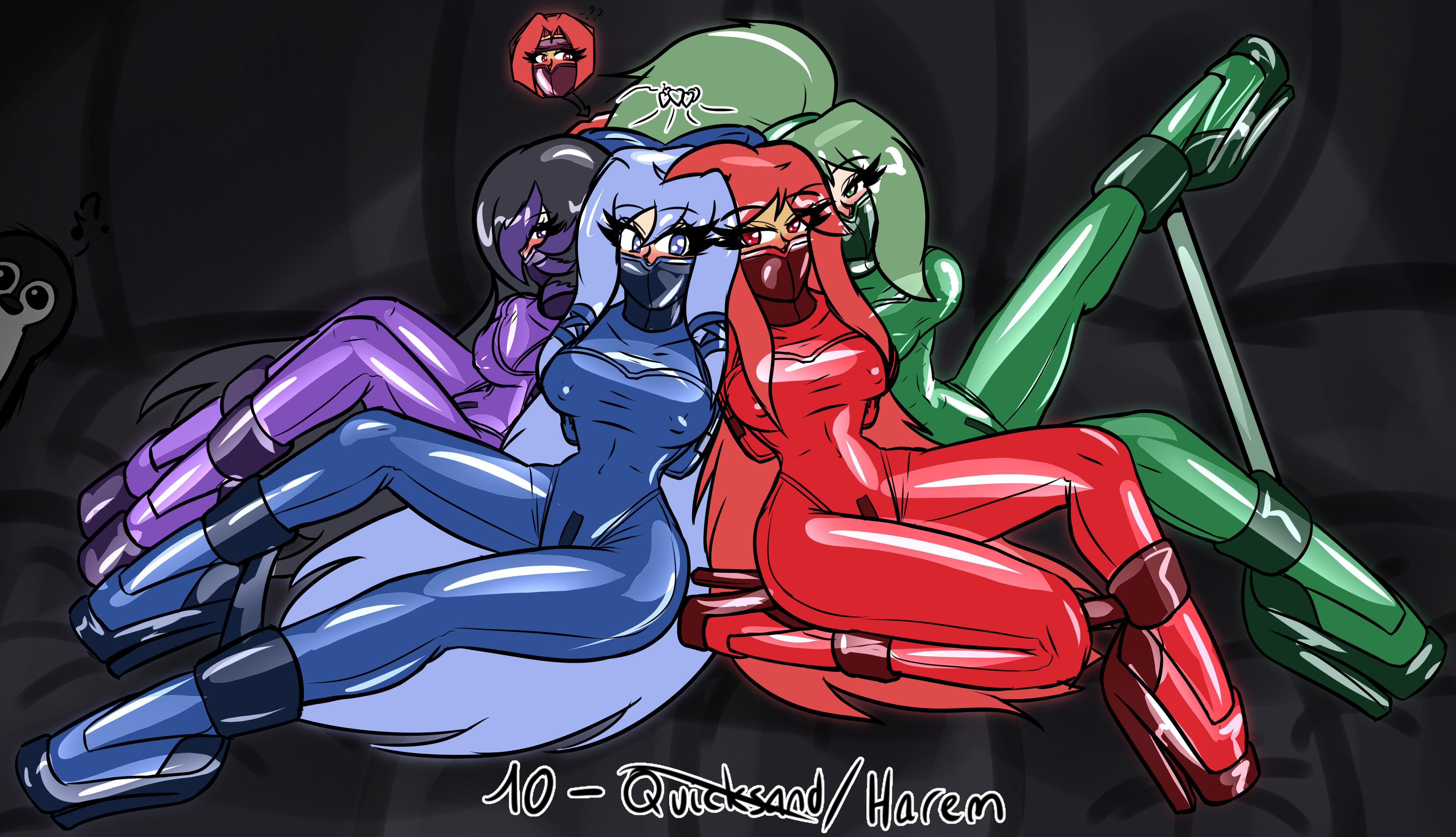 4girls Rule 34 Image