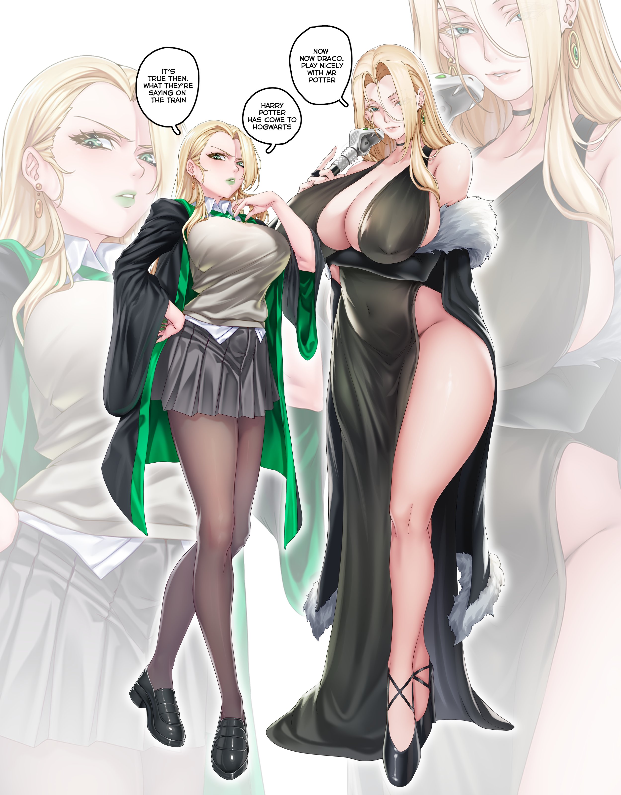 Draco Malfoy (Harry Potter) Rule 34 Image