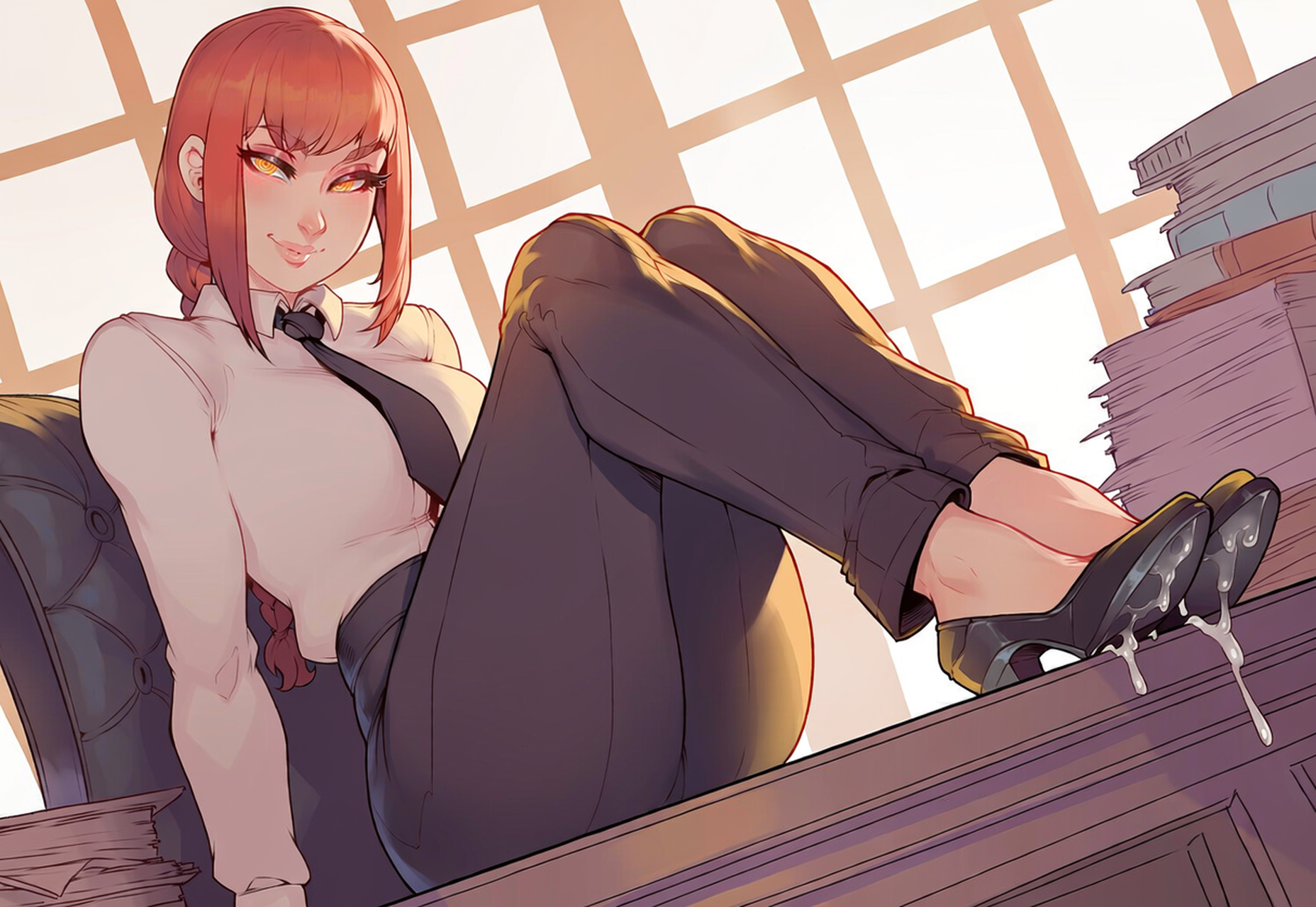 Makima (Chainsaw Man) Rule 34 Image