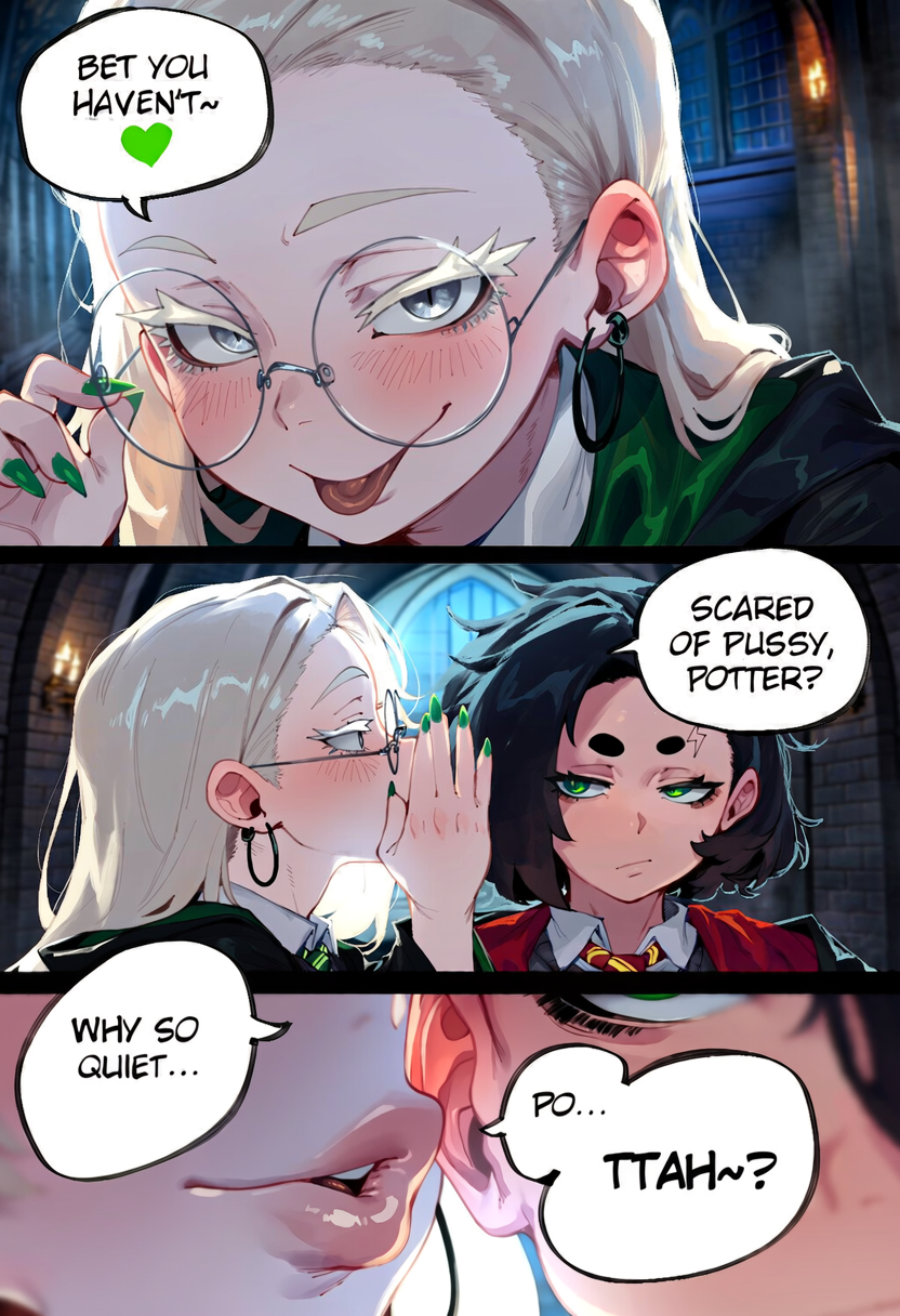 Draco Malfoy (Harry Potter) Rule 34 Image