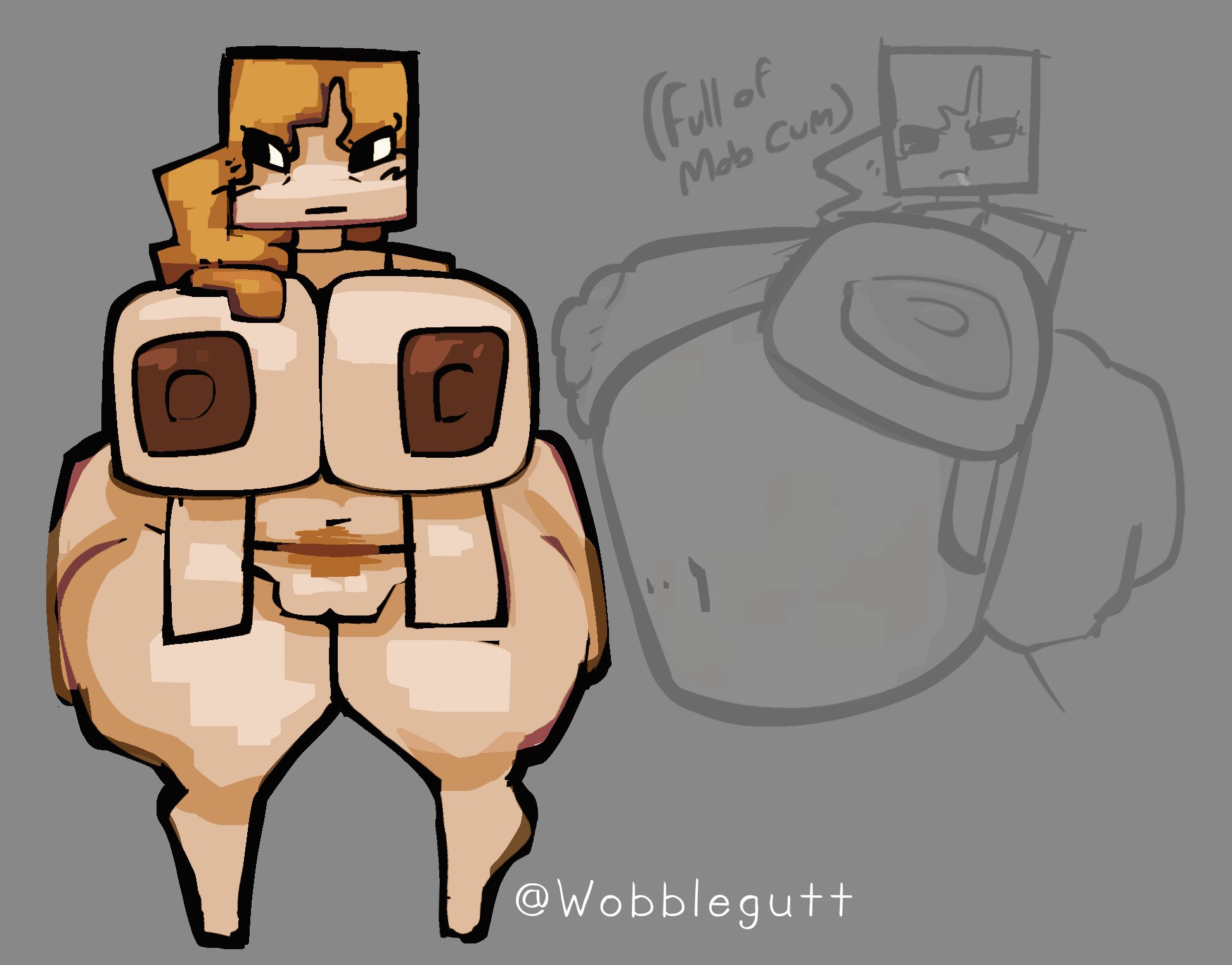 Alex (Minecraft) Rule 34 Image