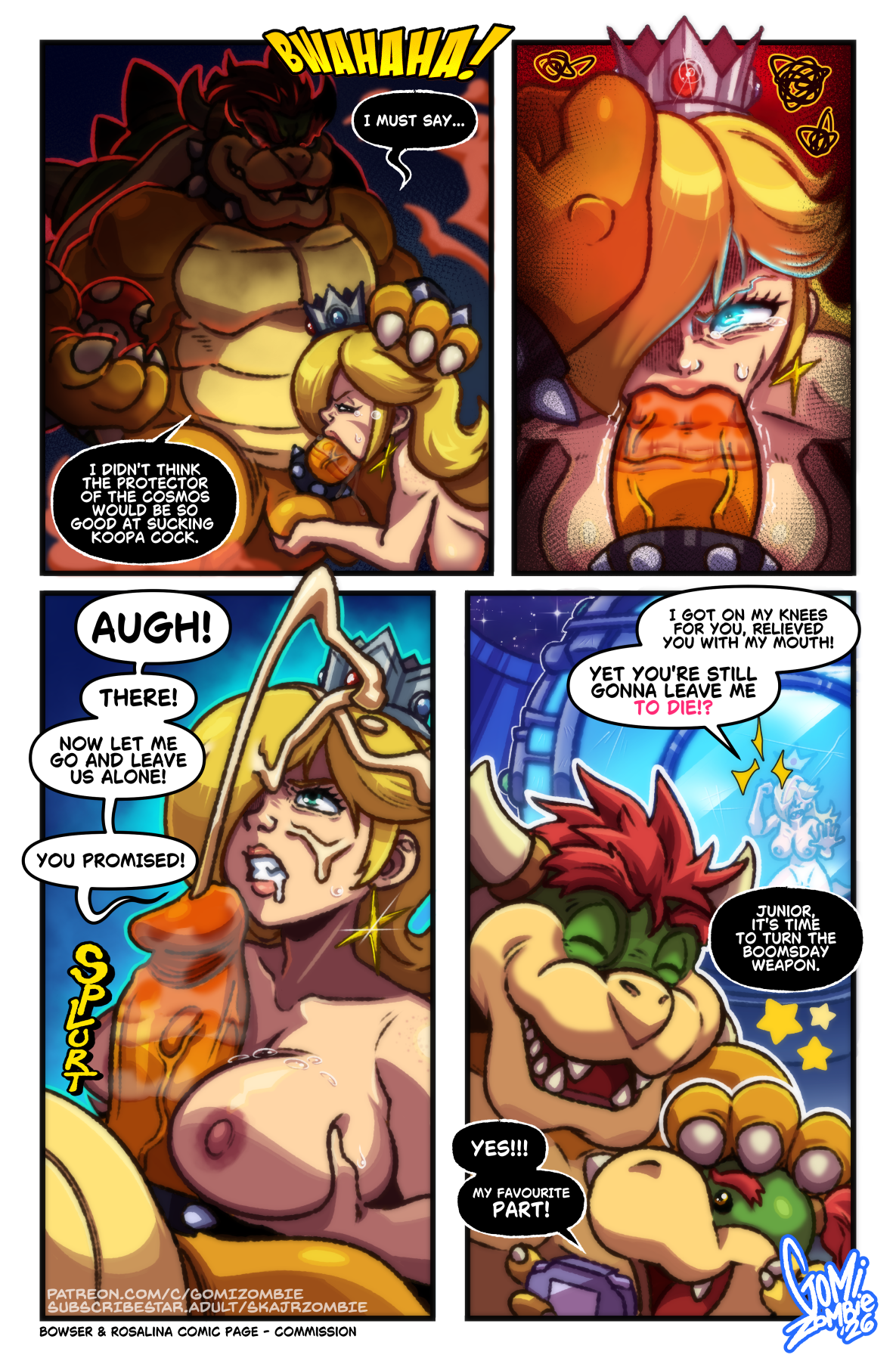 Bowser (Mario (Series)) Rule 34 Image