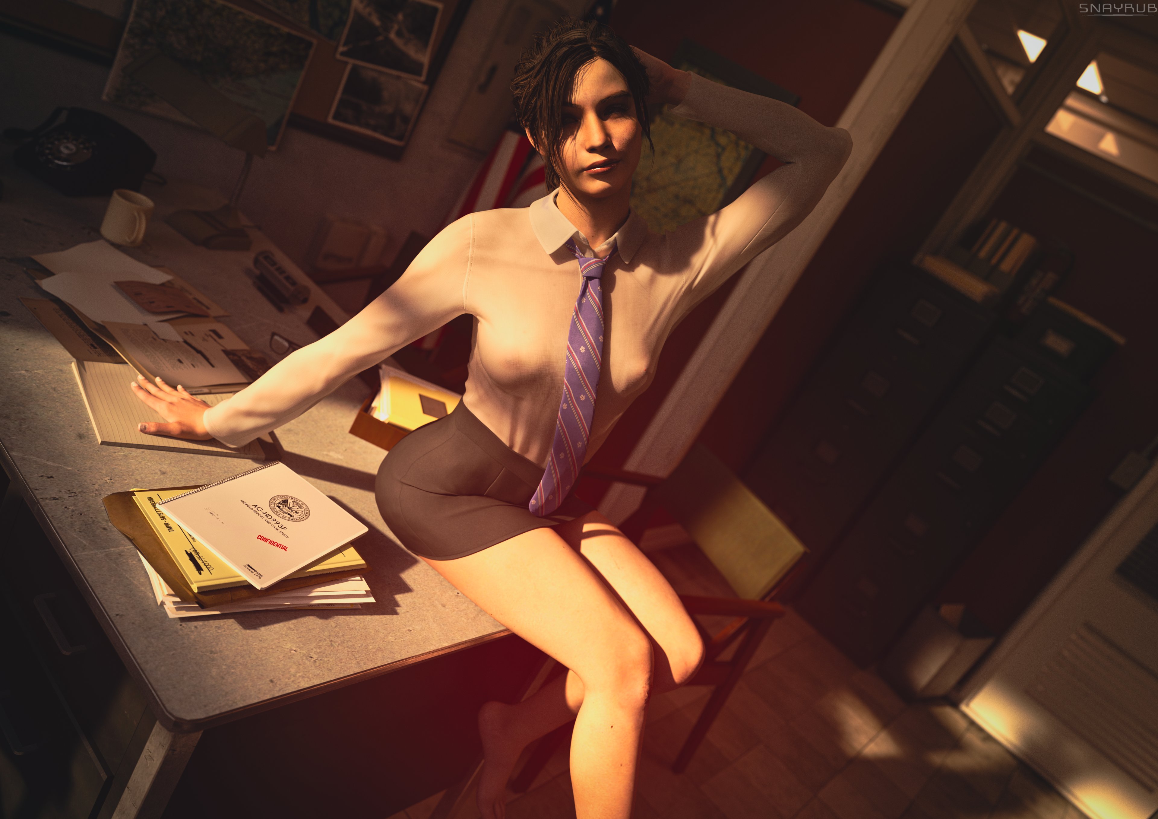 Claire Redfield (Jordan Mcewen) Rule 34 Image