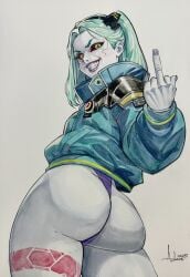 Rebecca (Edgerunners) Rule 34 Image