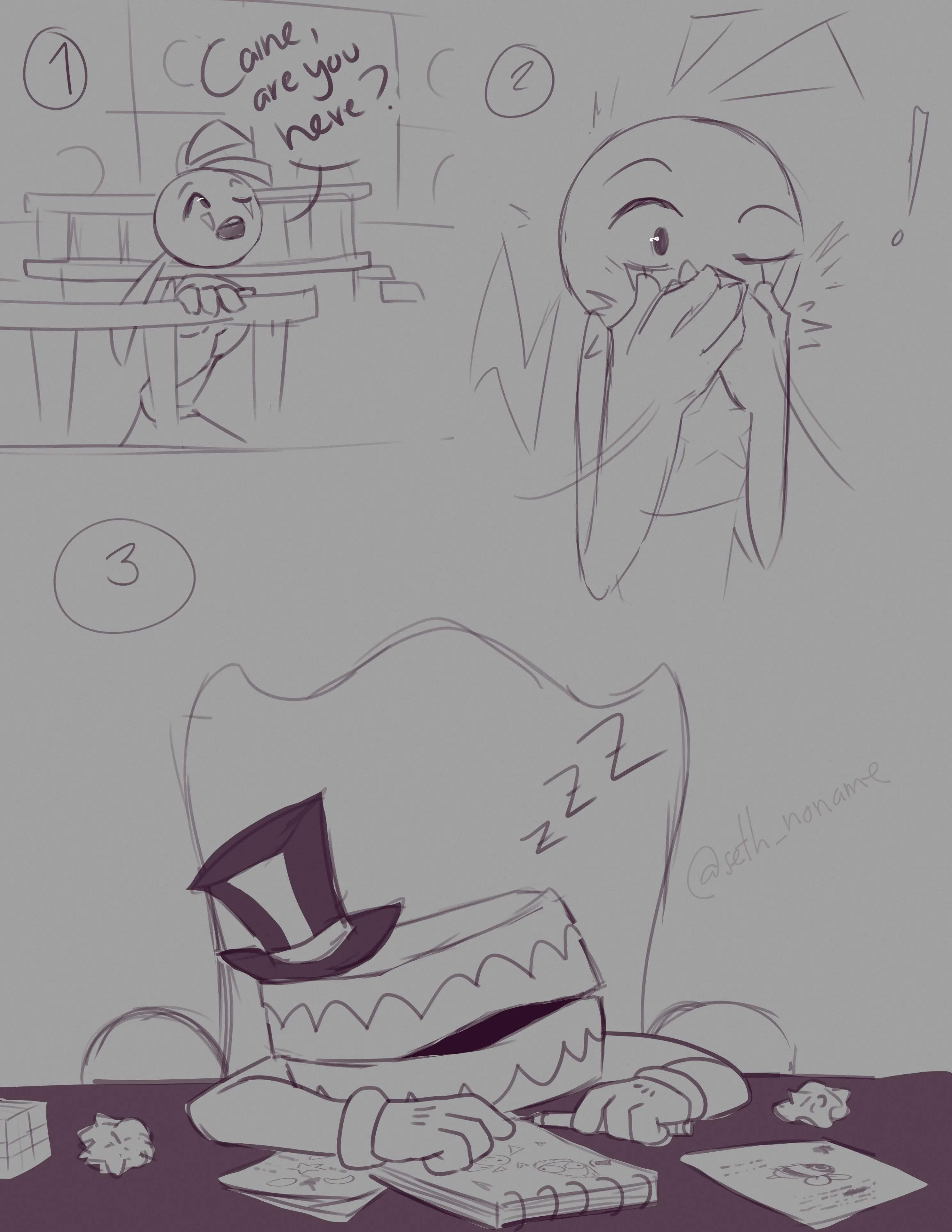 Caine (The Amazing Digital Circus) Rule 34 Image