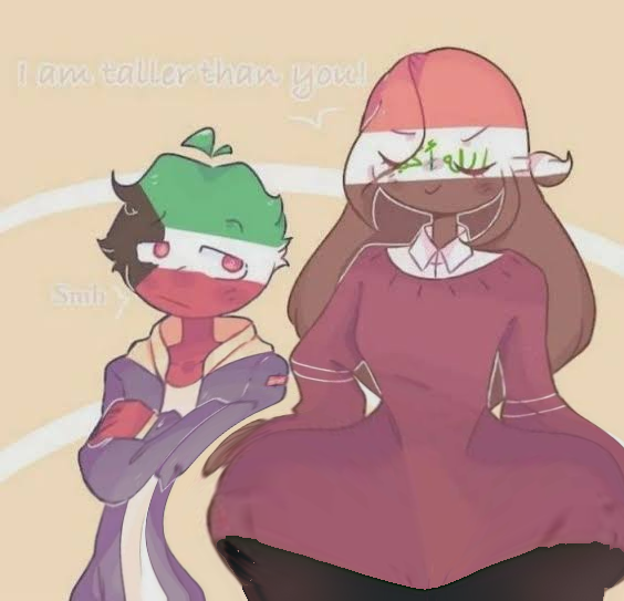 Iraq (Countryhumans) Rule 34 Image
