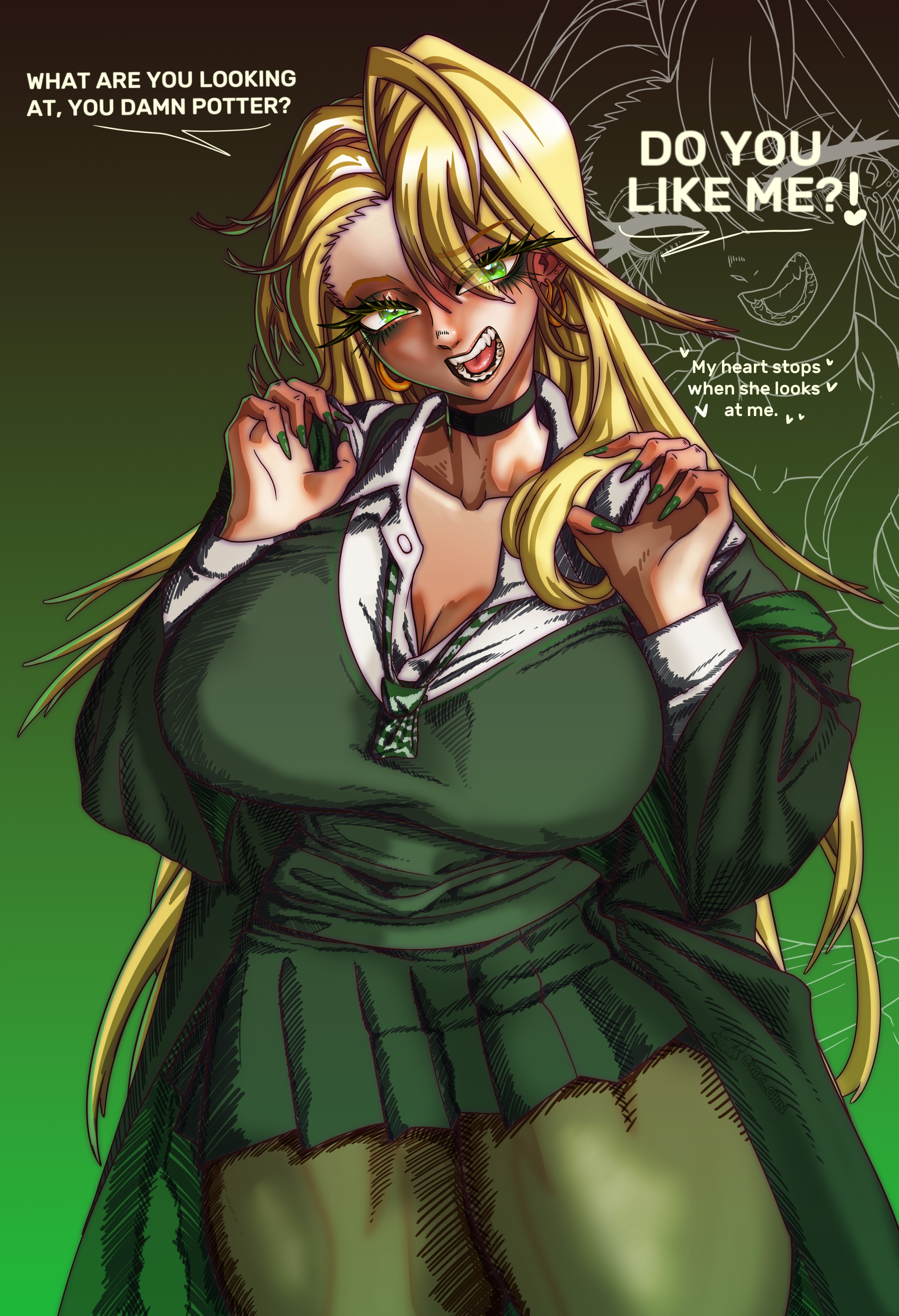 Draco Malfoy (Harry Potter) Rule 34 Image