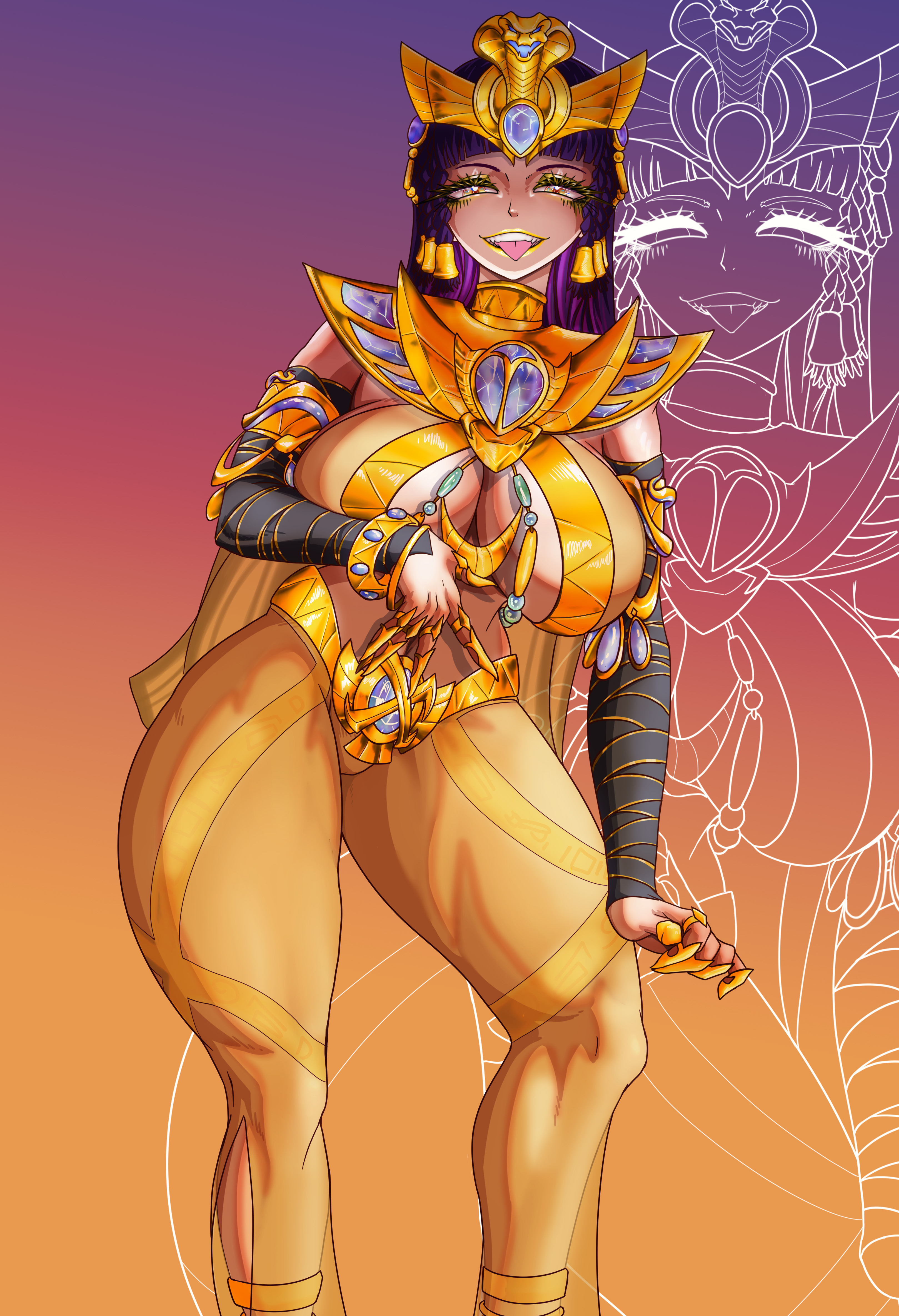 Emma Frost (Glittering Goddess) Rule 34 Image