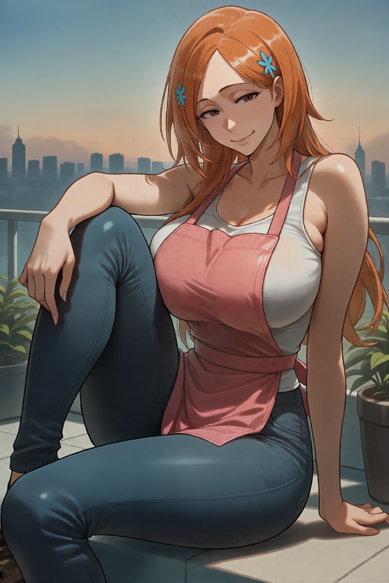 Inoue Orihime (Bleach) Rule 34 Image