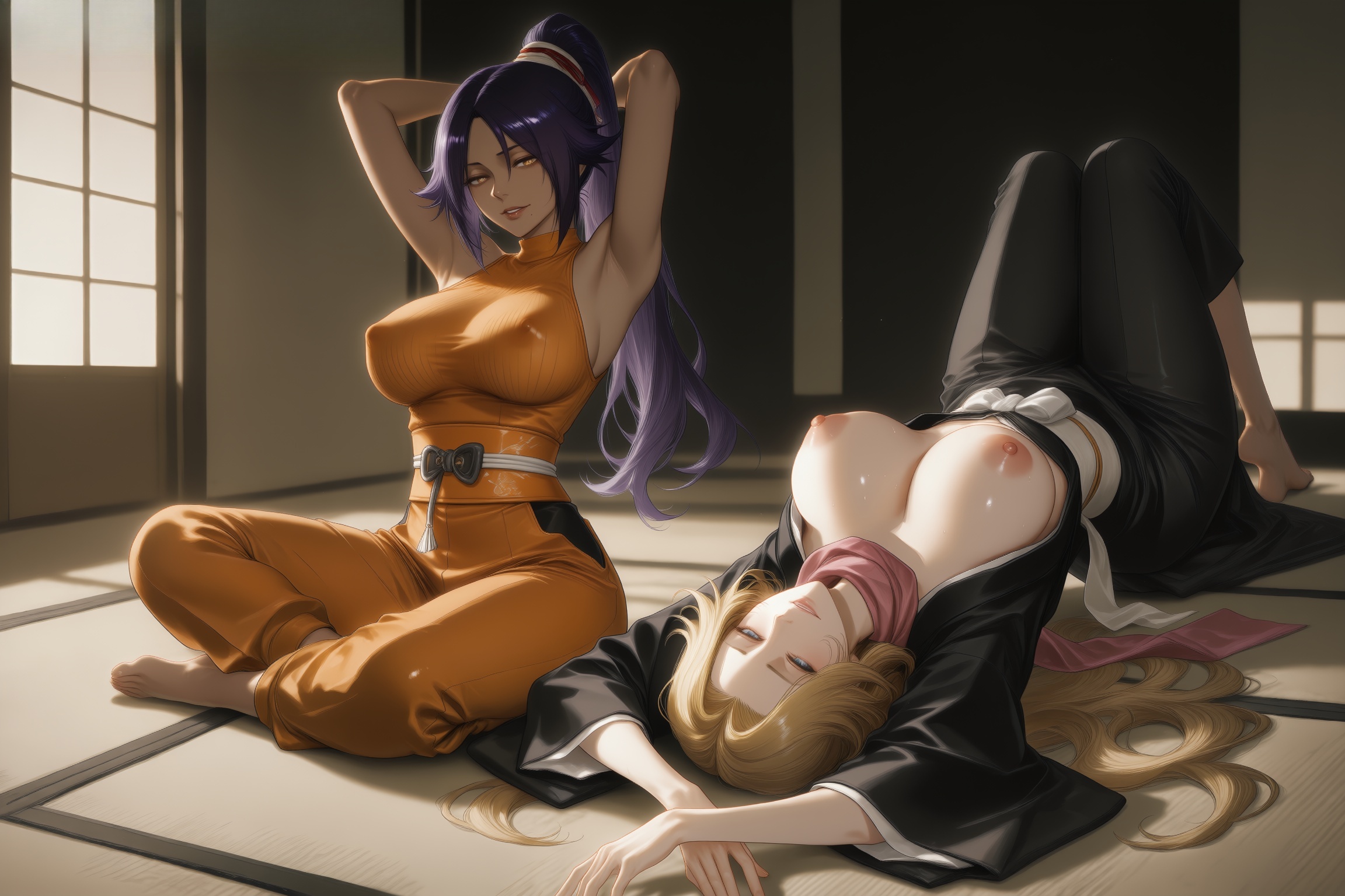 Matsumoto Rangiku (Bleach) Rule 34 Image