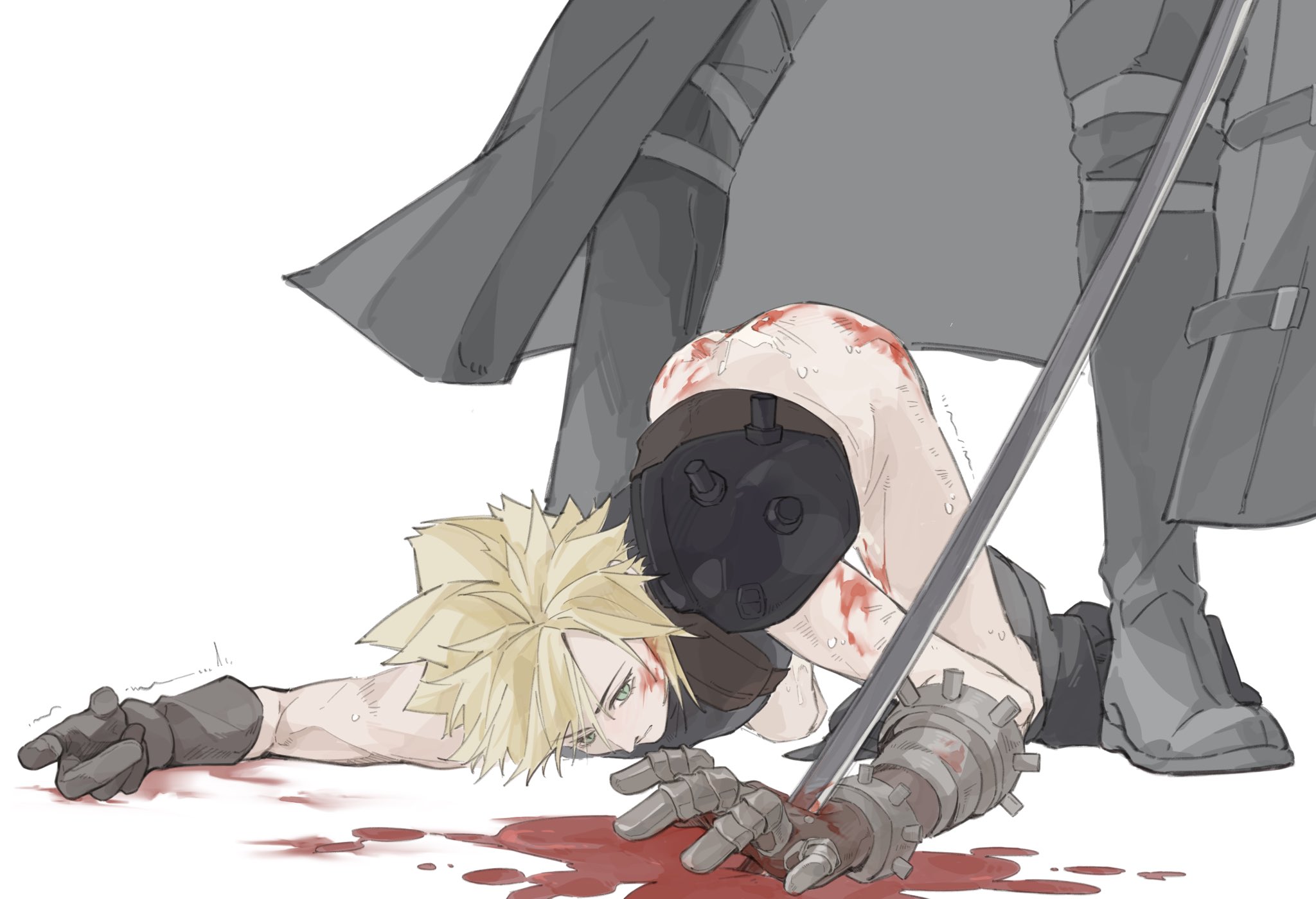 Cloud Strife (Final Fantasy) Rule 34 Image