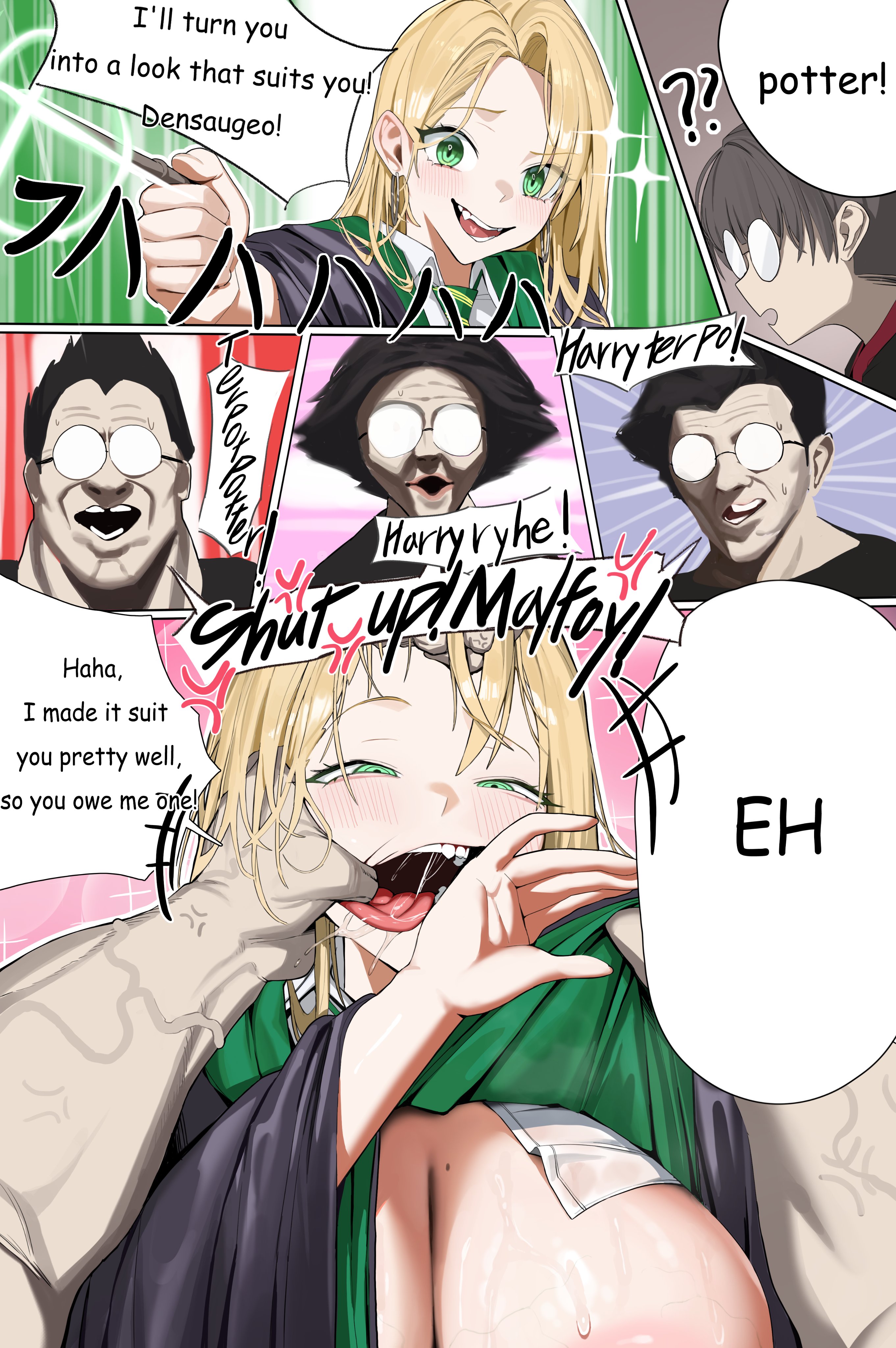 Draco Malfoy (Harry Potter) Rule 34 Image