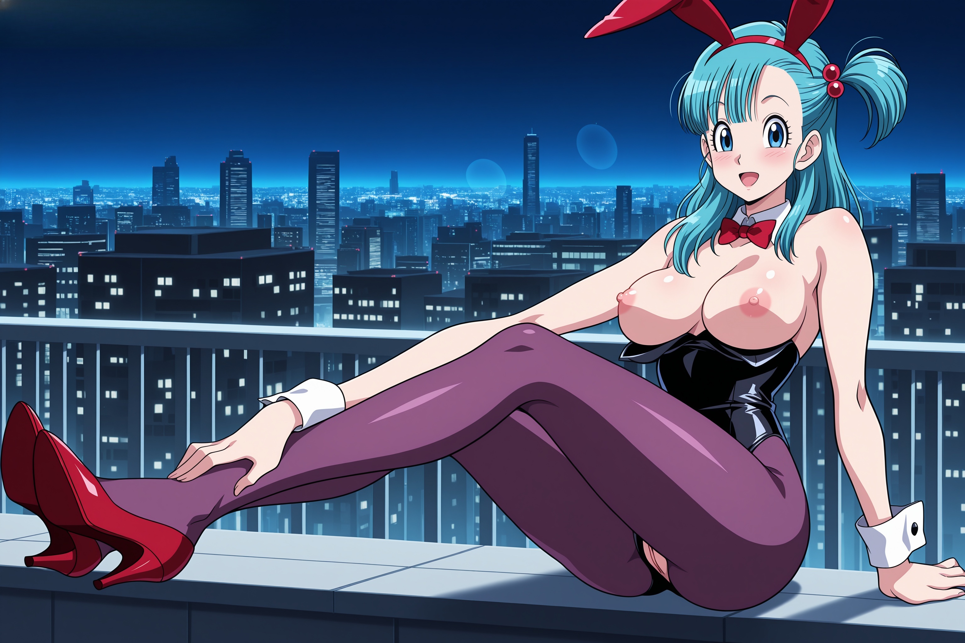Bulma Briefs (Dragon Ball) Rule 34 Image