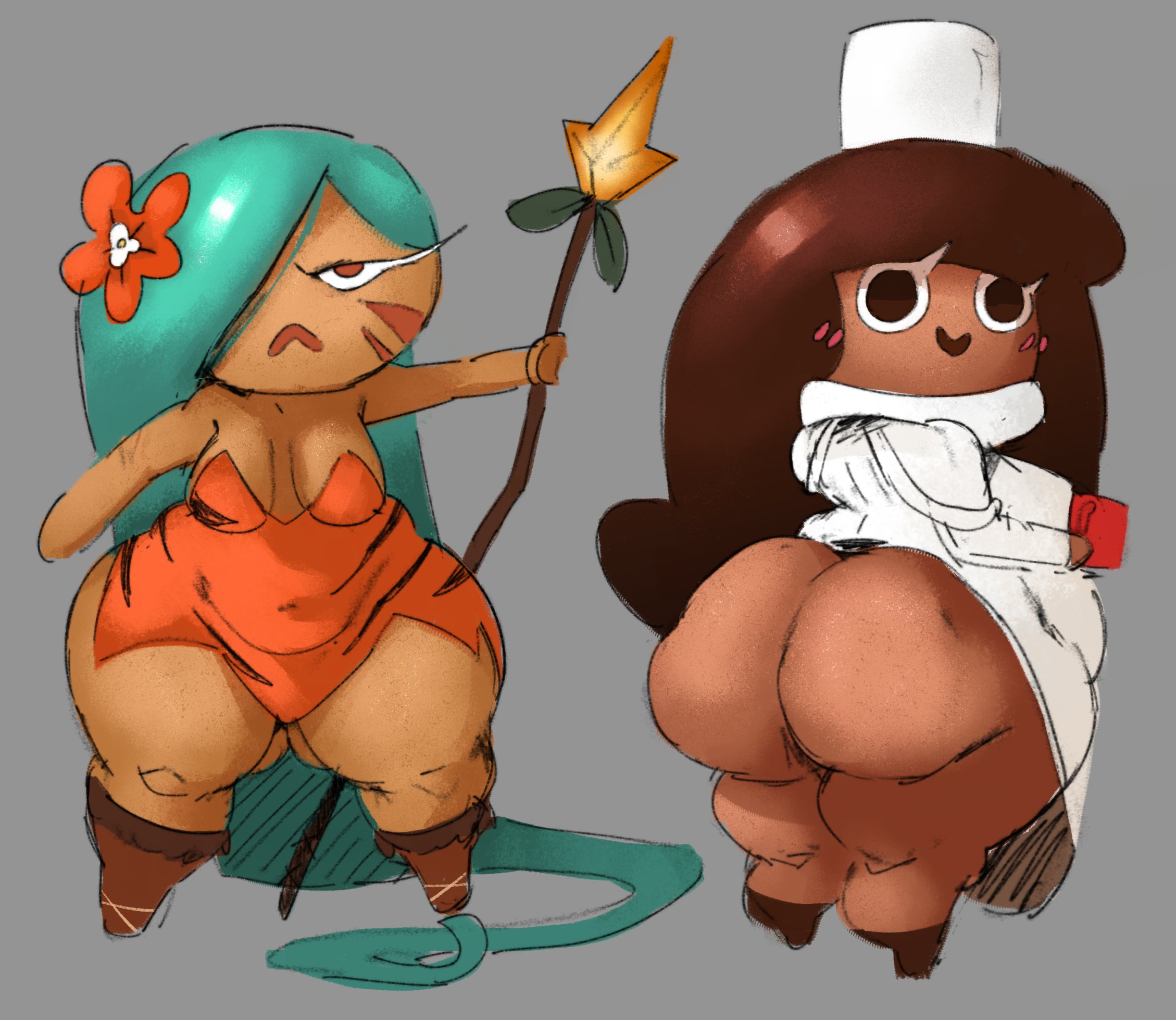 Cocoa Cookie (Cookie Run) Rule 34 Image