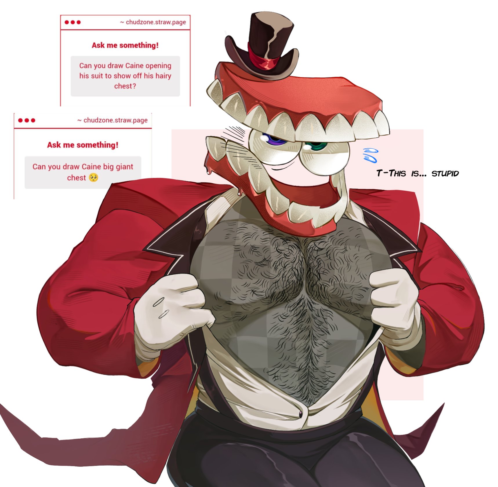 Caine (The Amazing Digital Circus) Rule 34 Image
