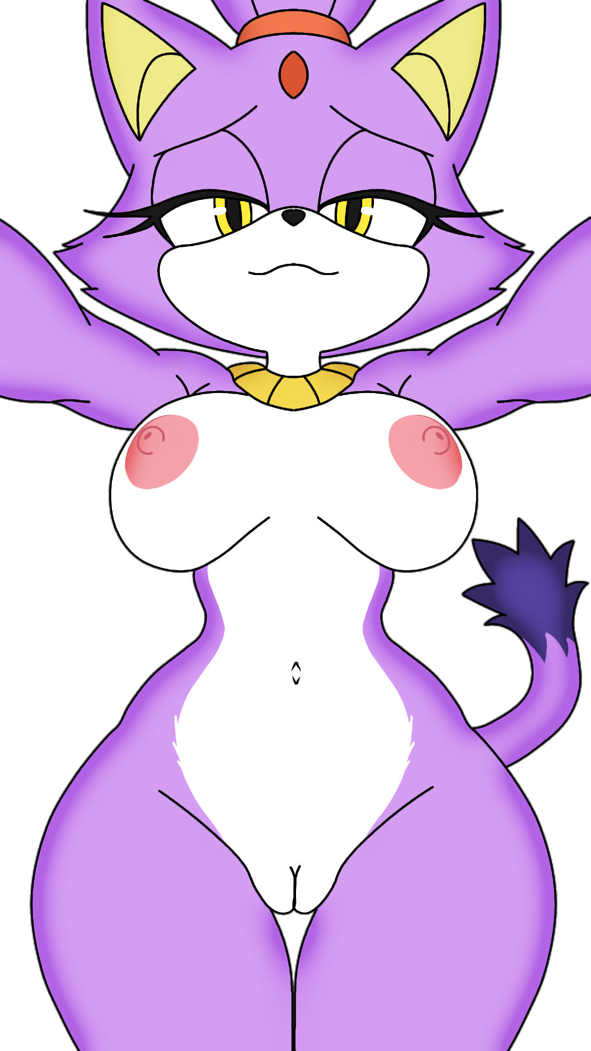 Blaze The Cat (Sonic (Series)) Rule 34 Image