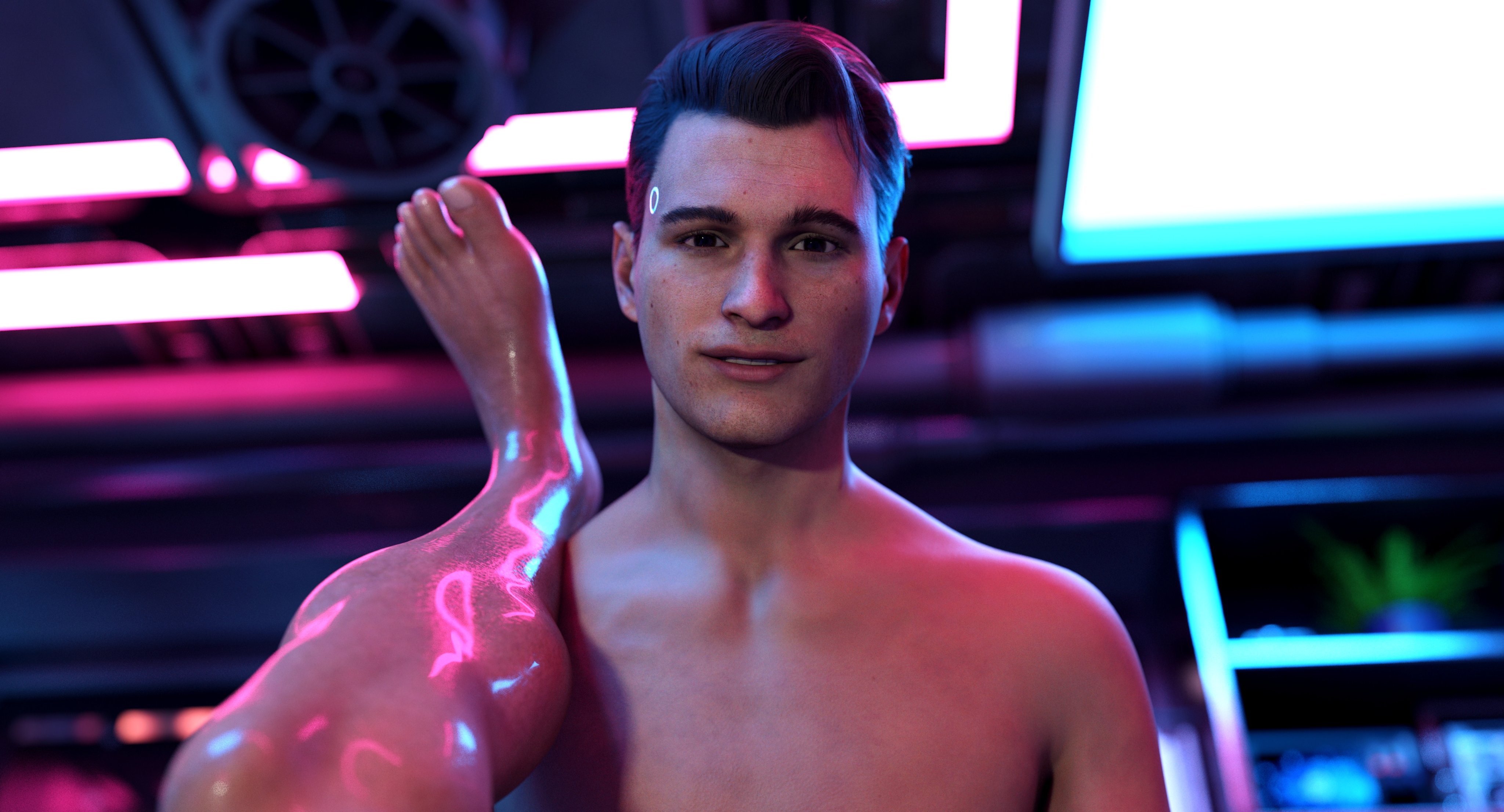 Connor (Detroit: Become Human) Rule 34 Image