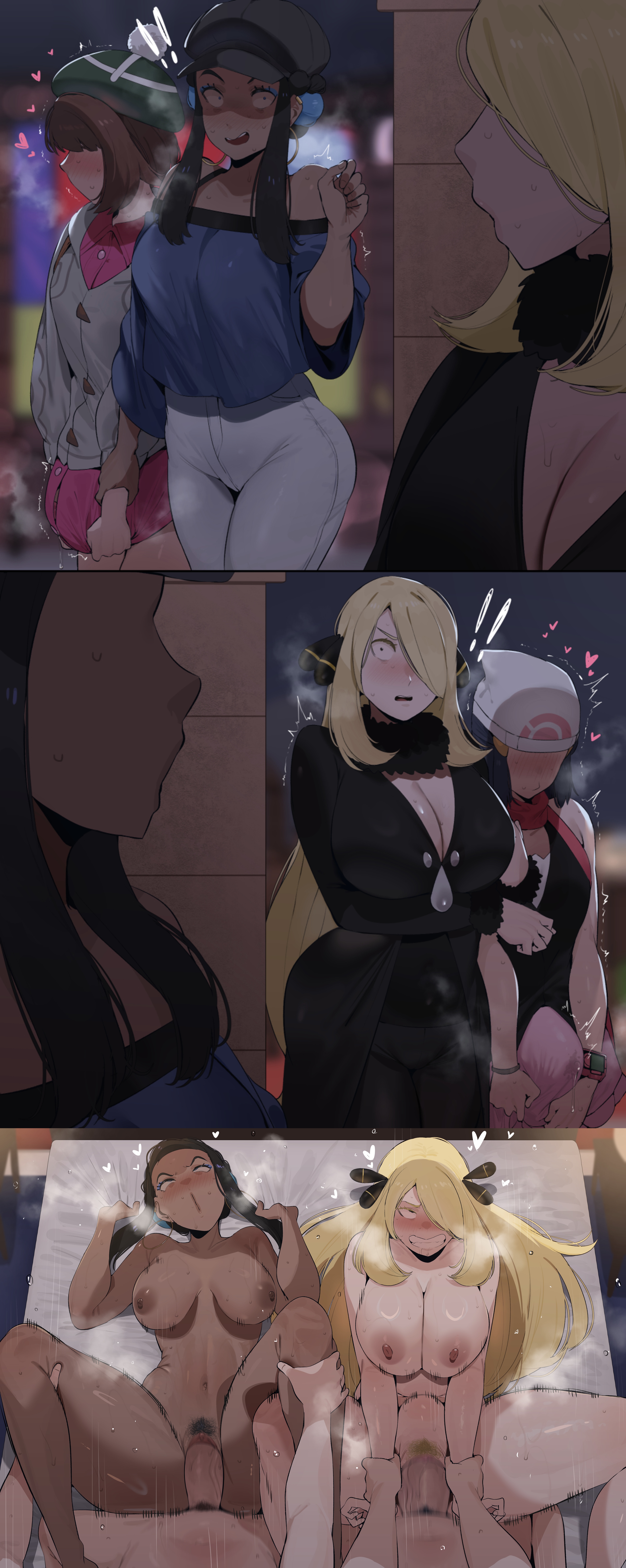 Cynthia (Pokemon) Rule 34 Image