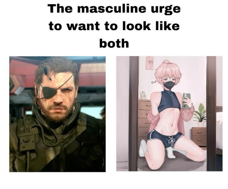 Venom Snake (Metal Gear Solid) Rule 34 Image