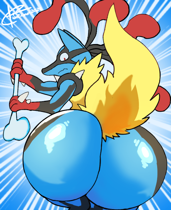 Mega Lucario (Pokemon) Rule 34 Image