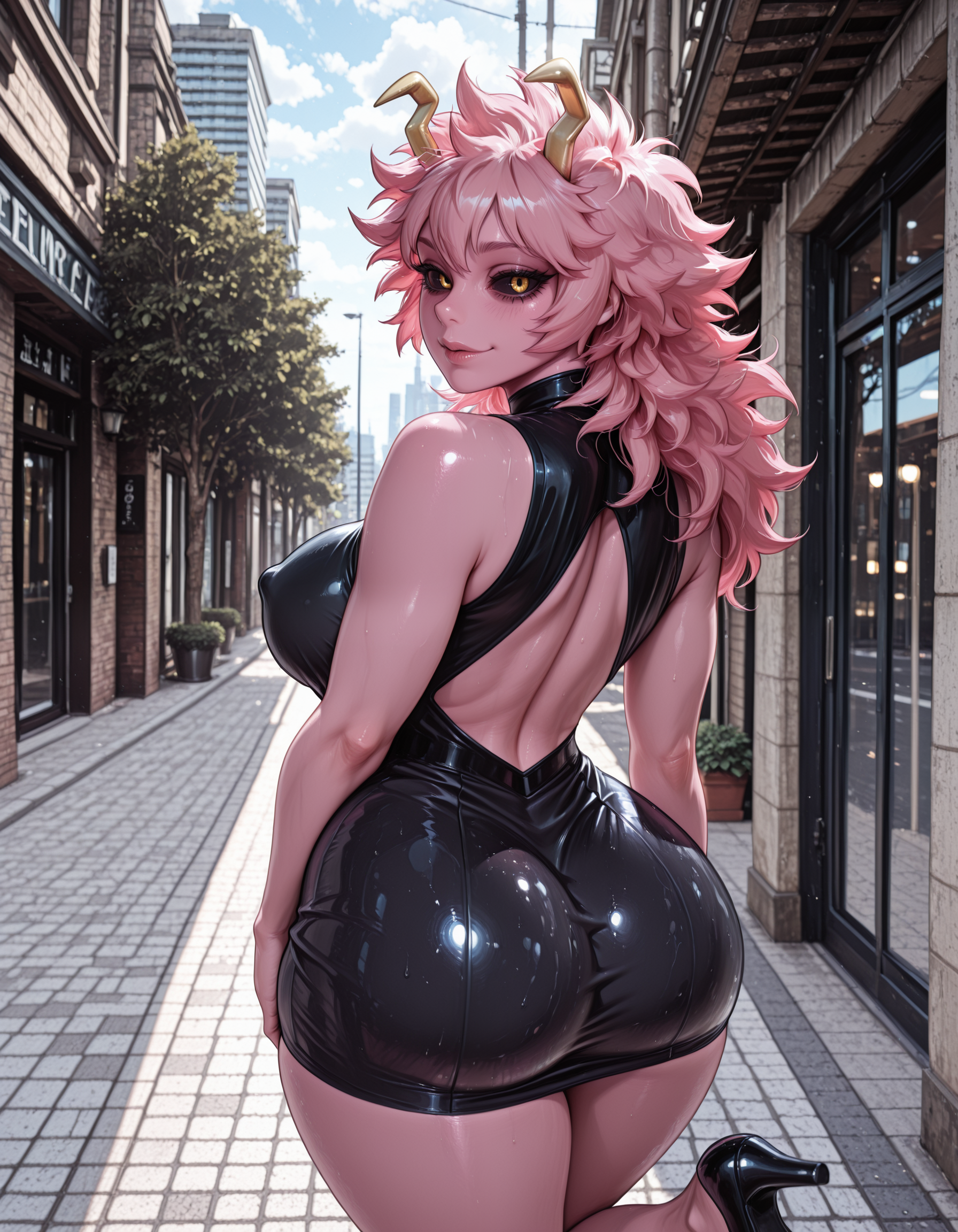 Ashido Mina (Boku No Hero Academia) Rule 34 Image