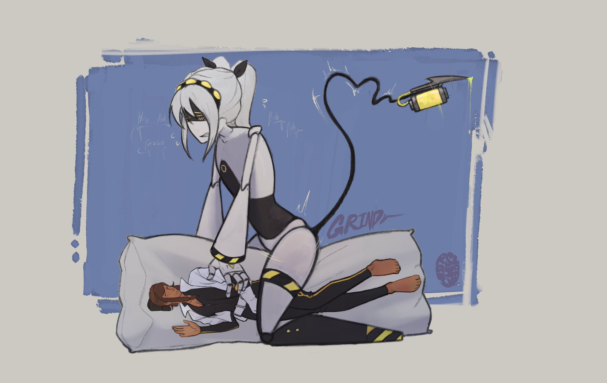 J (Murder Drones) Rule 34 Image