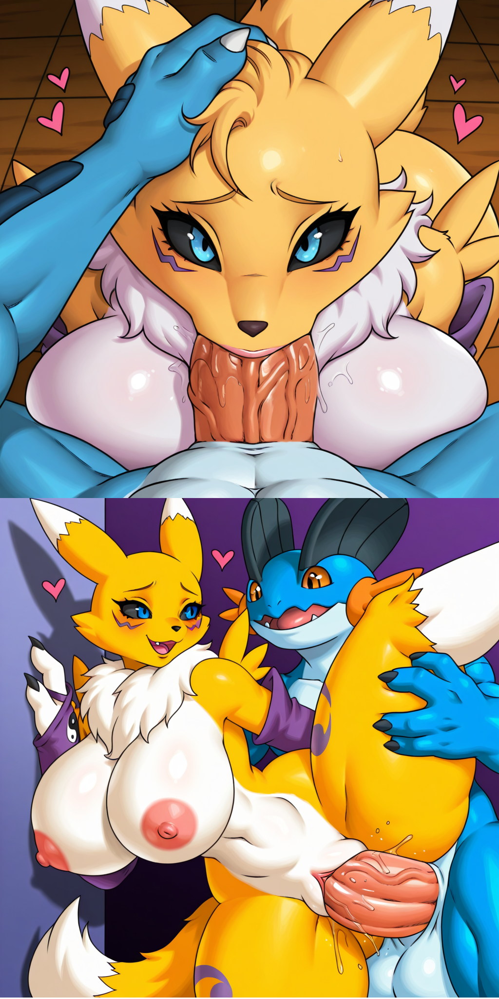 Renamon (Digimon) Rule 34 Image