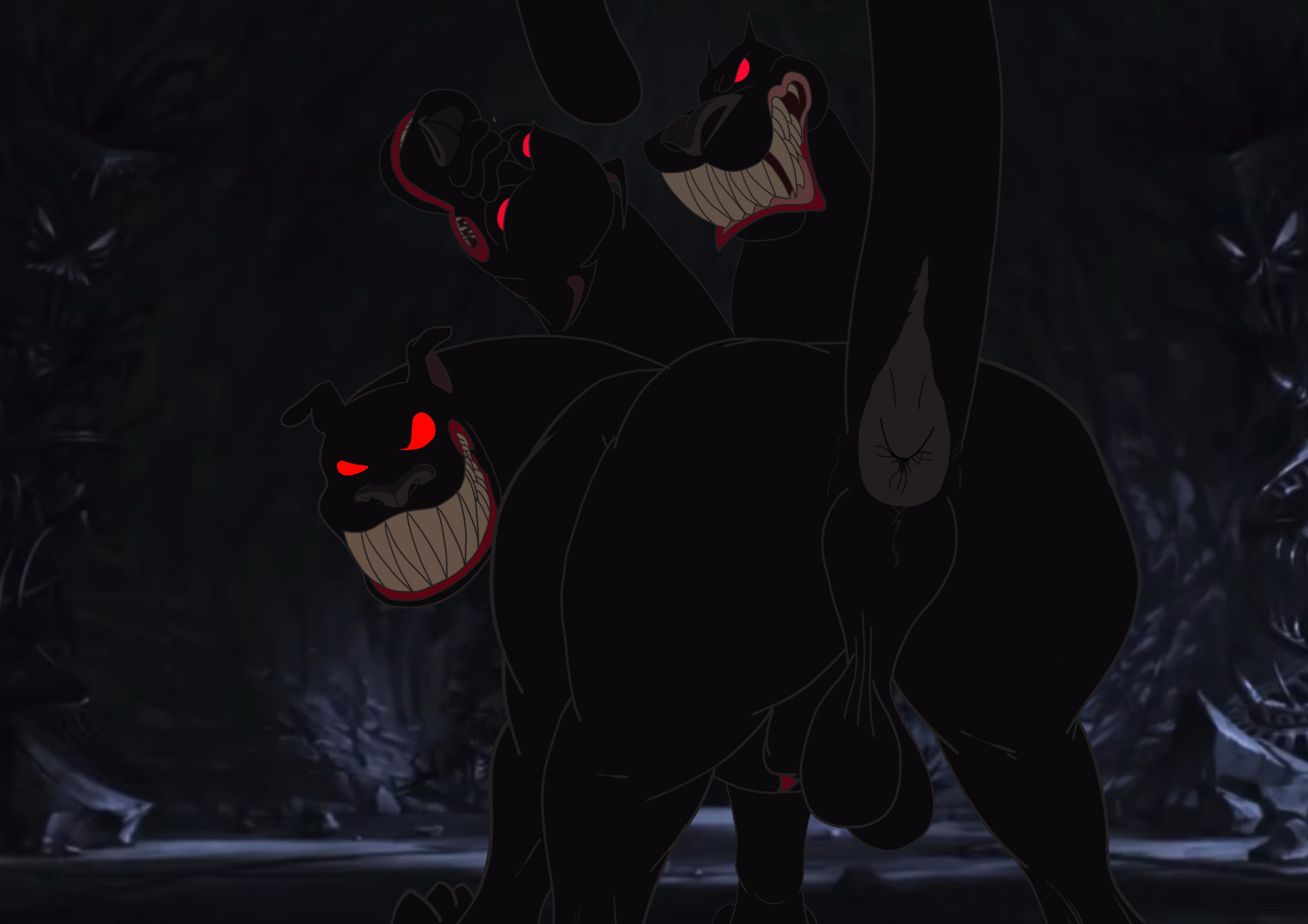 Cerberus (Disney) Rule 34 Image