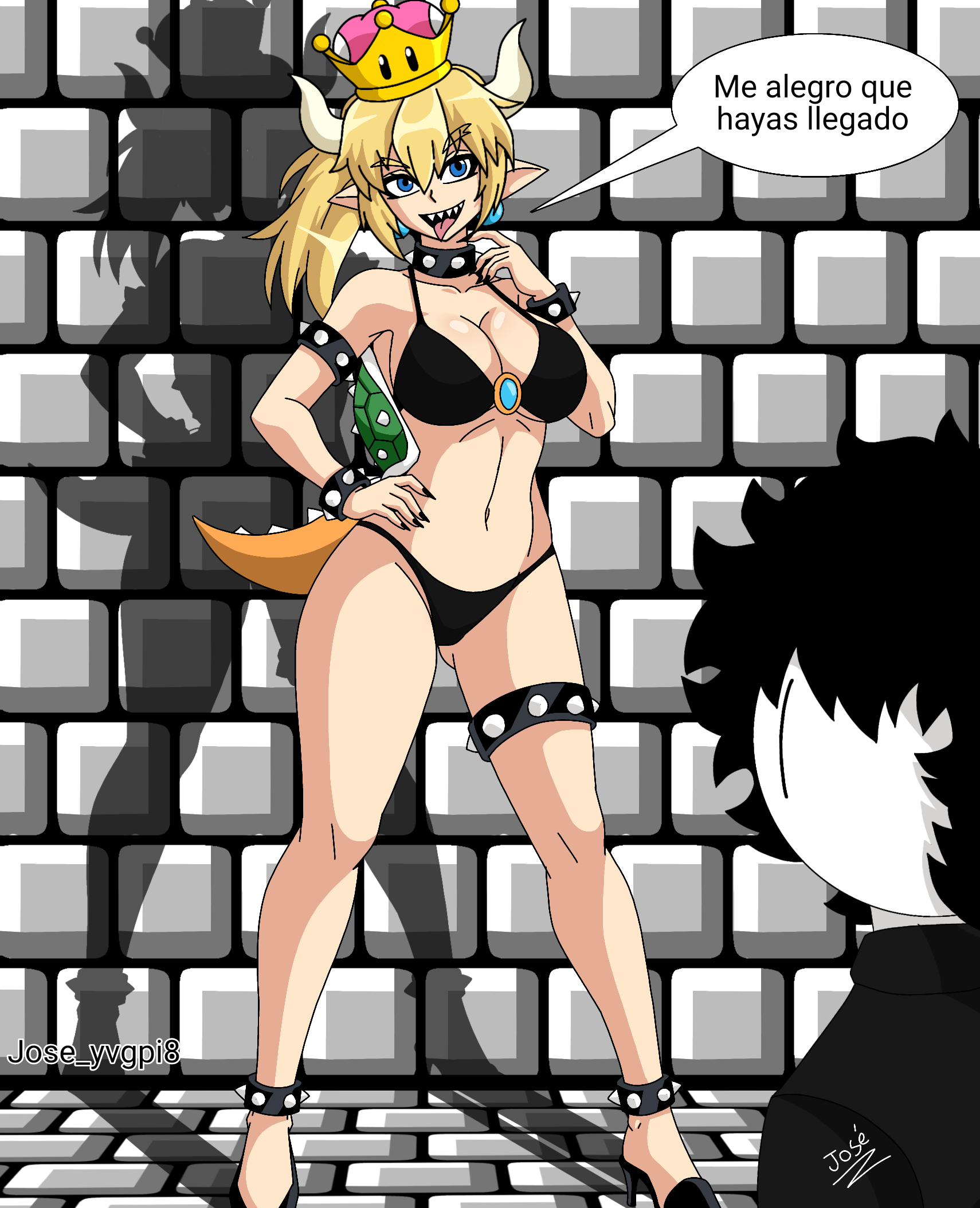 Bowsette (Mario (Series)) Rule 34 Image